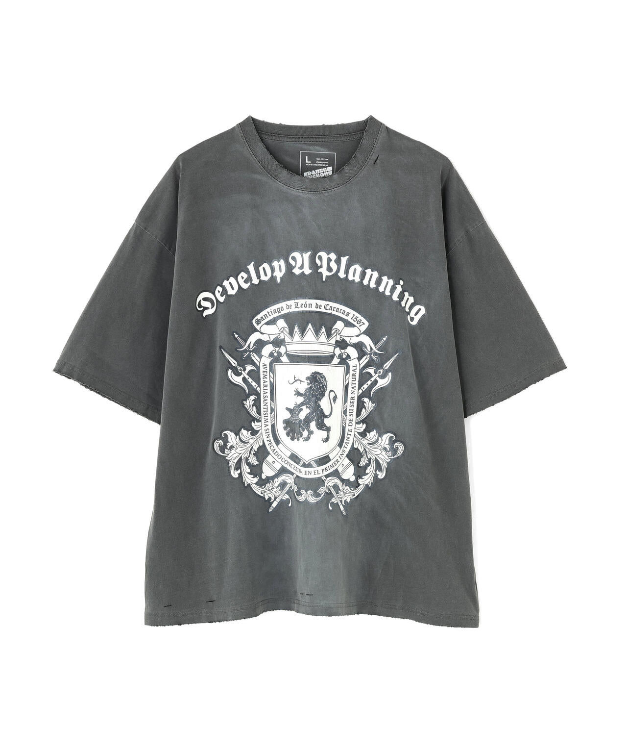 DankeSchon/ダンケシェーン/PIGMENT EMBLEM S/S TEE