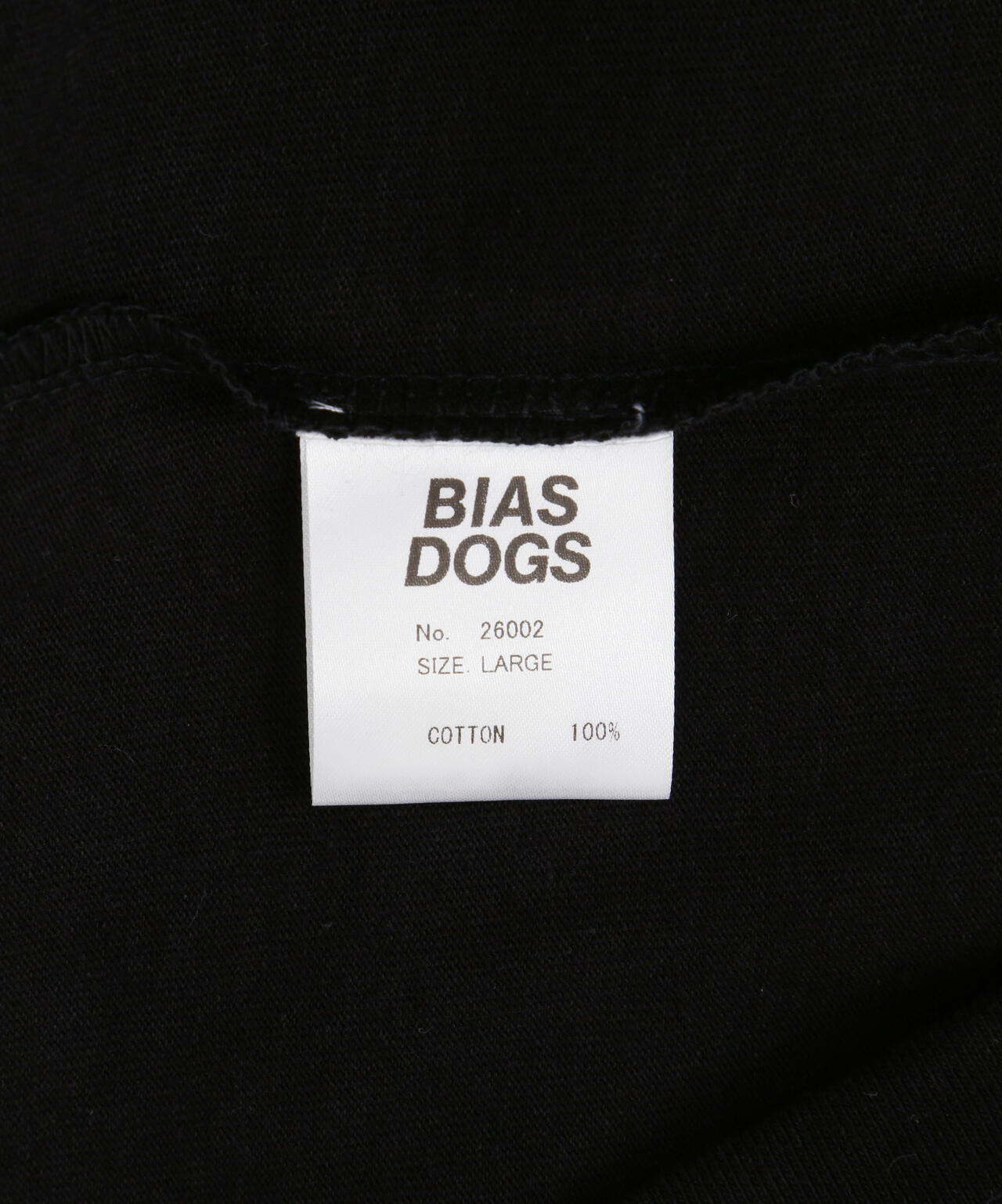 BIAS DOGS/バイアスドッグス/TIMEOUT T-SHIRT