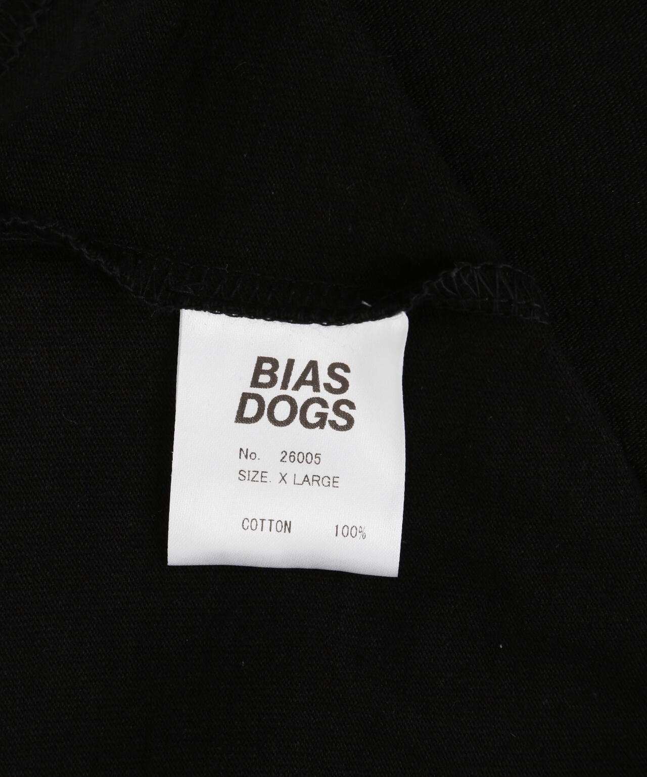 BIAS DOGS/バイアスドッグス/SAMPLING FOR PLEASURE T-SHIRT