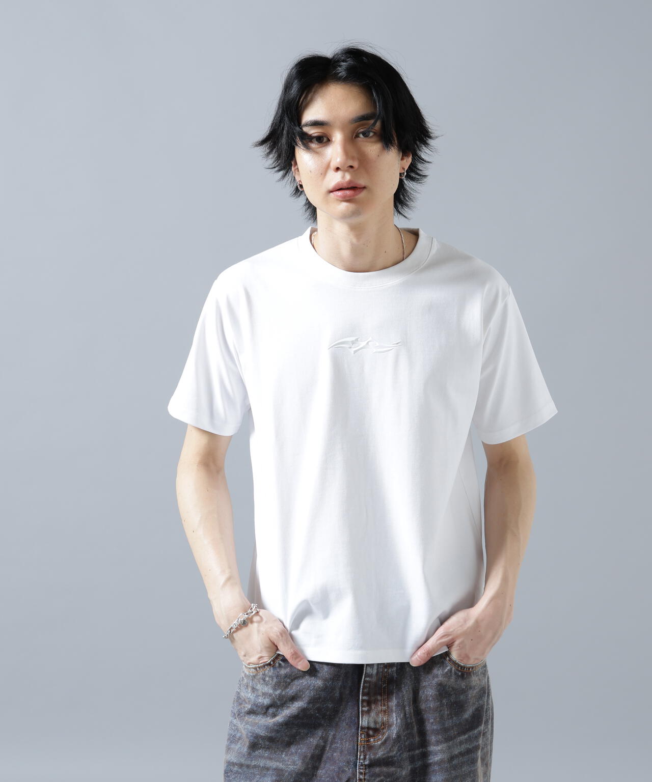 WHITELAND/ホワイトランド/TRIVAL TEE