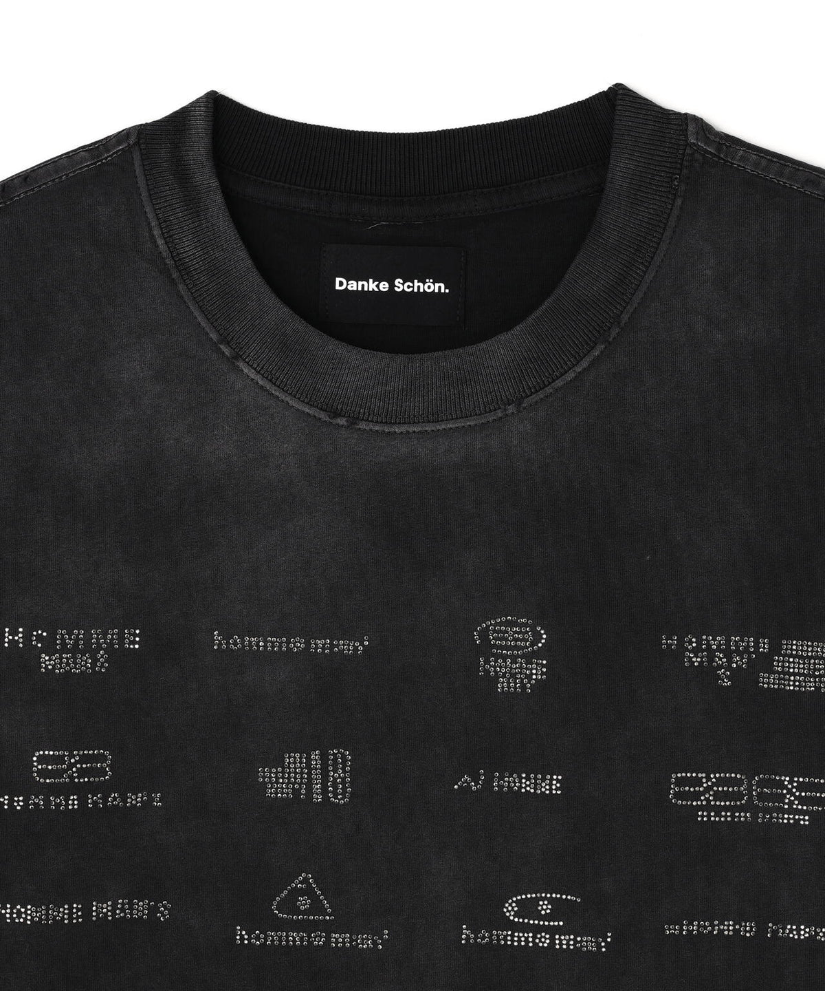 【WEB&DEPOT限定】DankeSchon/ダンケシェーン/NULTI LOGO S/S T-SHIRTS