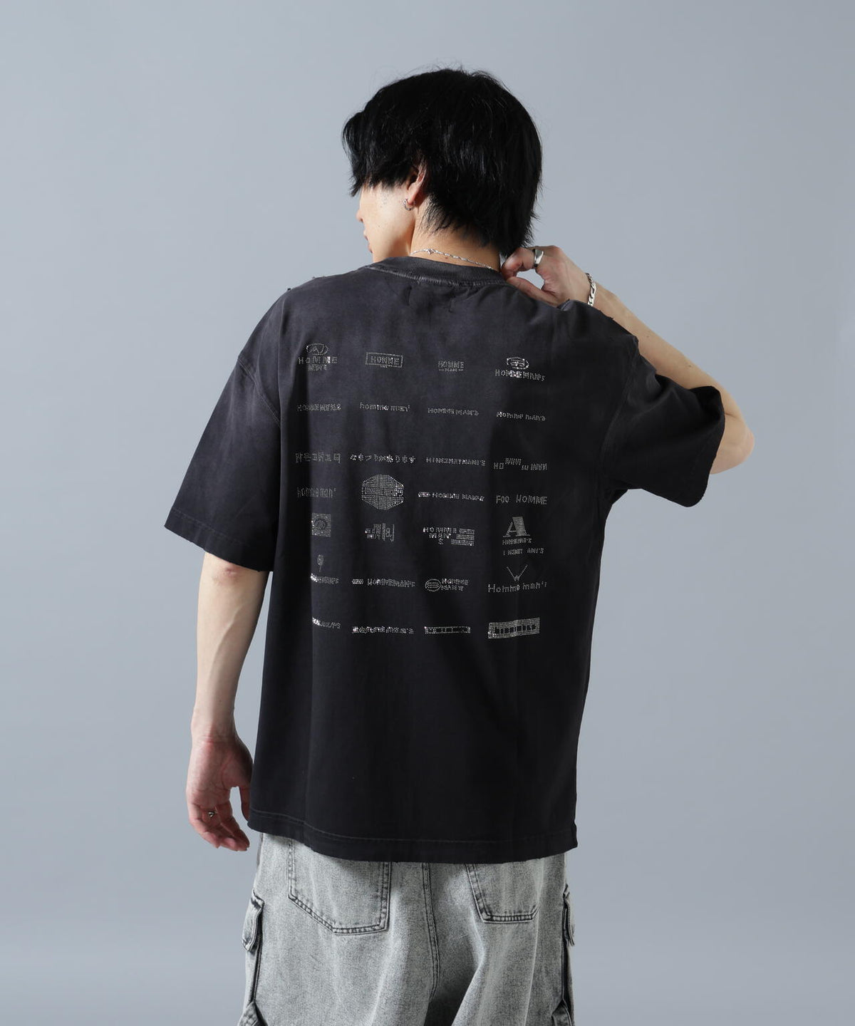 【WEB&DEPOT限定】DankeSchon/ダンケシェーン/NULTI LOGO S/S T-SHIRTS