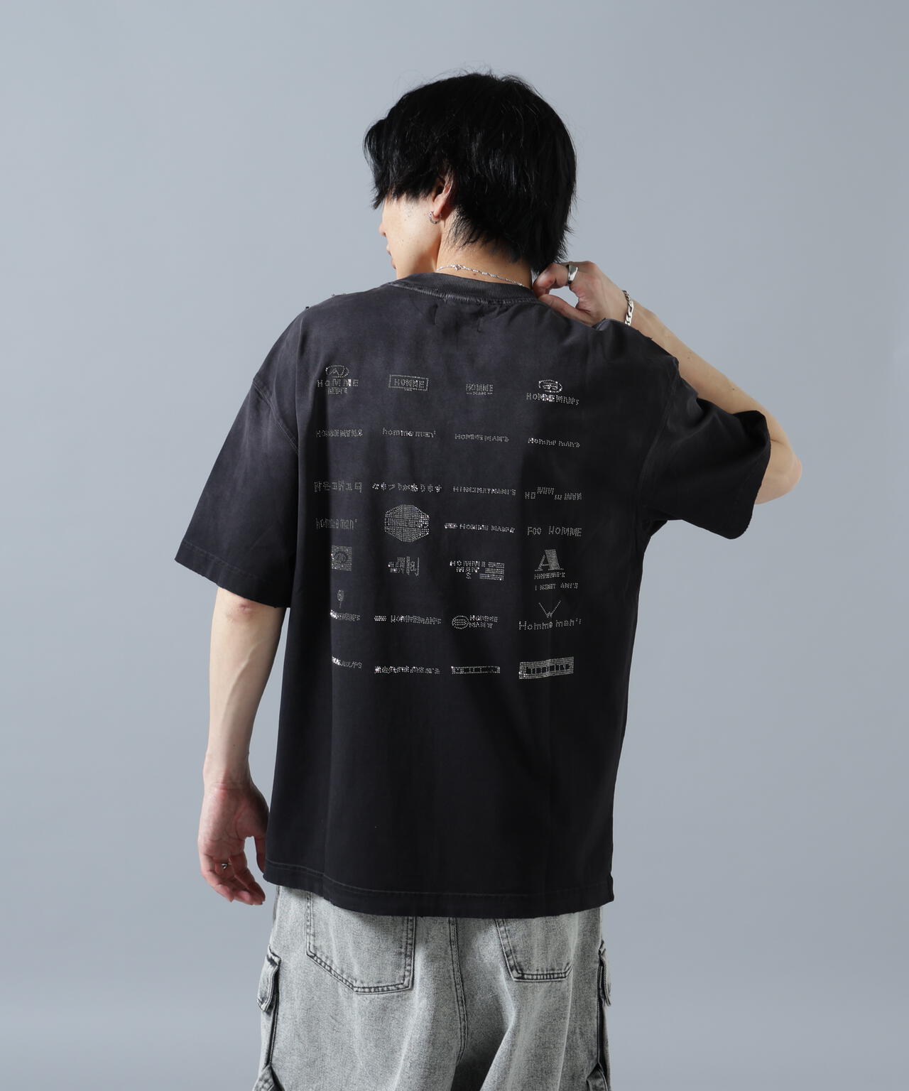【WEB&DEPOT限定】DankeSchon/ダンケシェーン/NULTI LOGO S/S T-SHIRTS