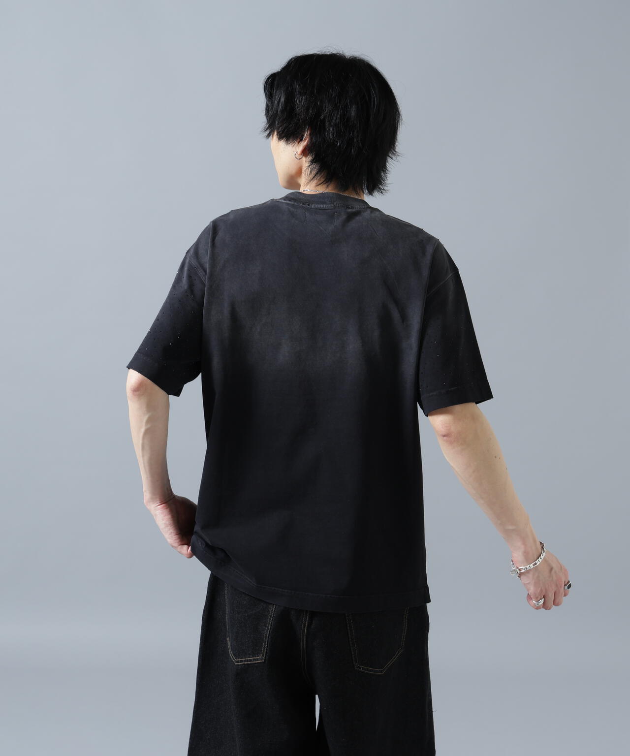 【WEB&DEPOT限定】DankeSchon/ダンケシェーン/LINESTONE S/S TEE