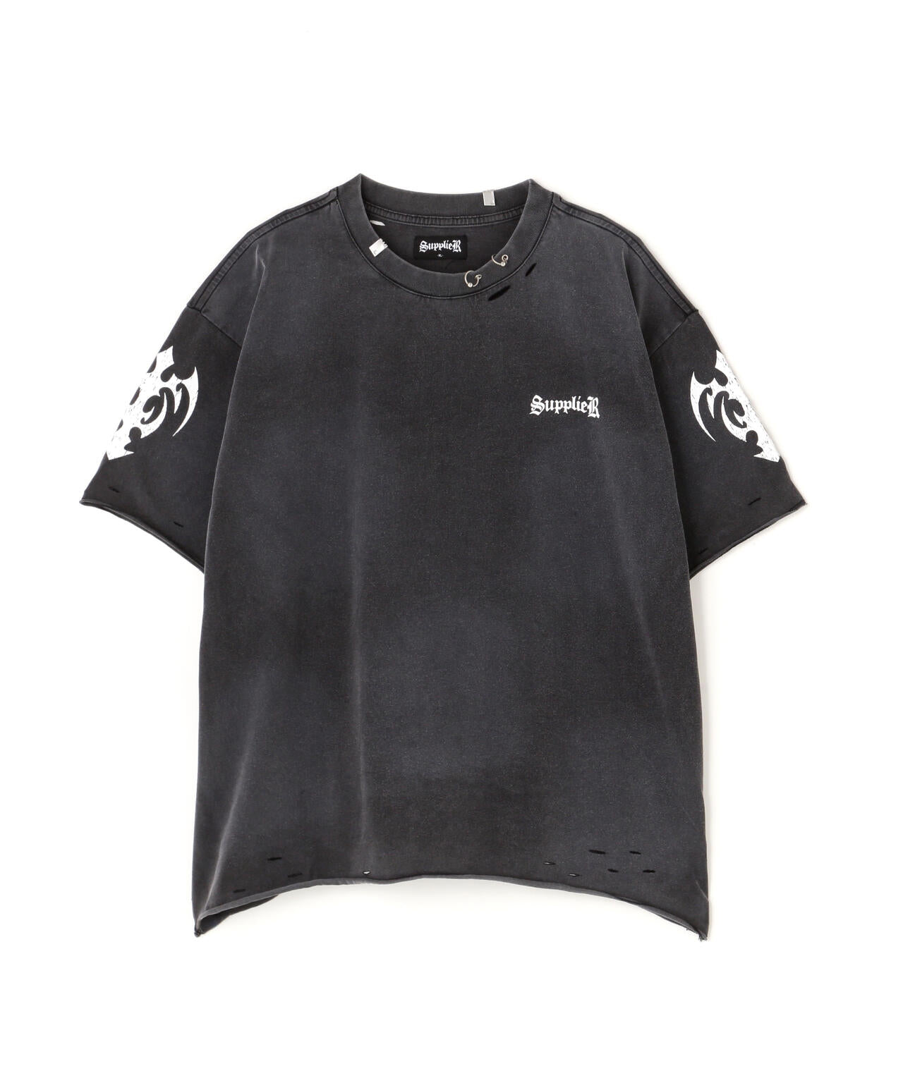 SUPPLIER/サプライヤー/Distressed Pierced Tee V2