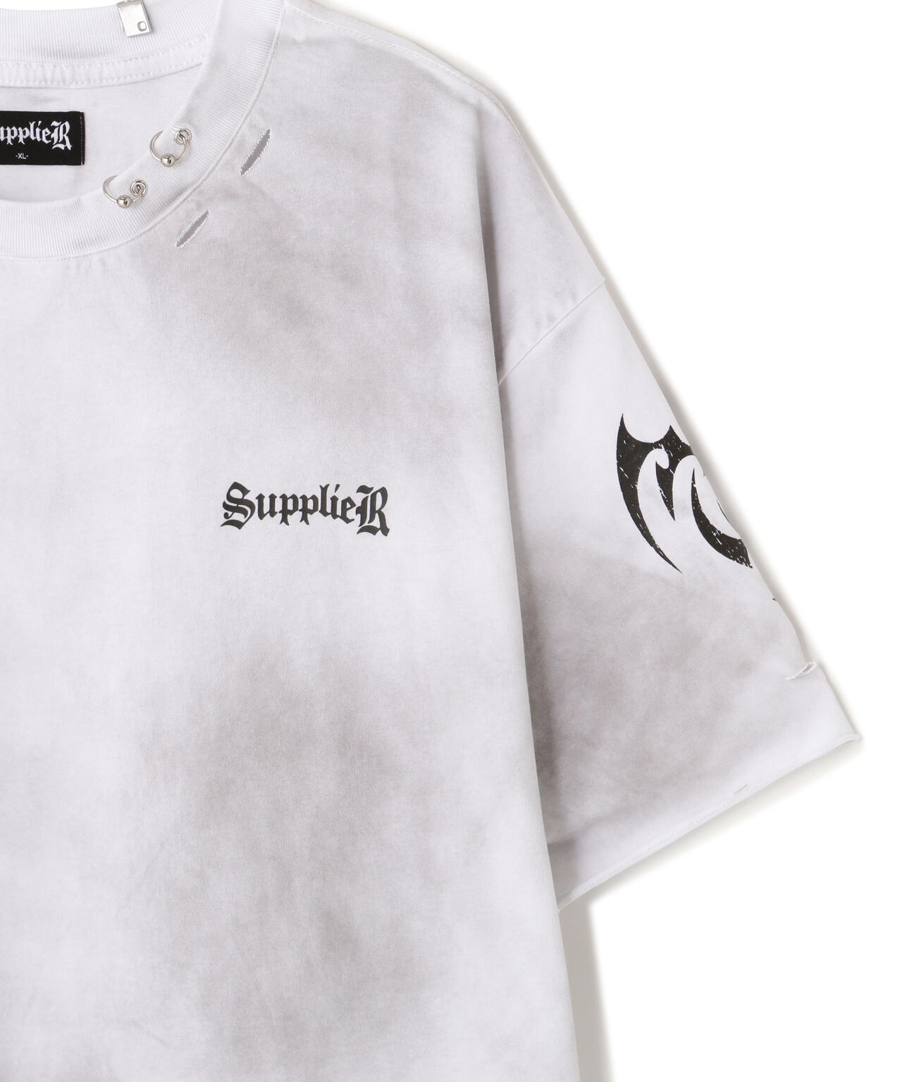 SUPPLIER/サプライヤー/Distressed Pierced Tee V2