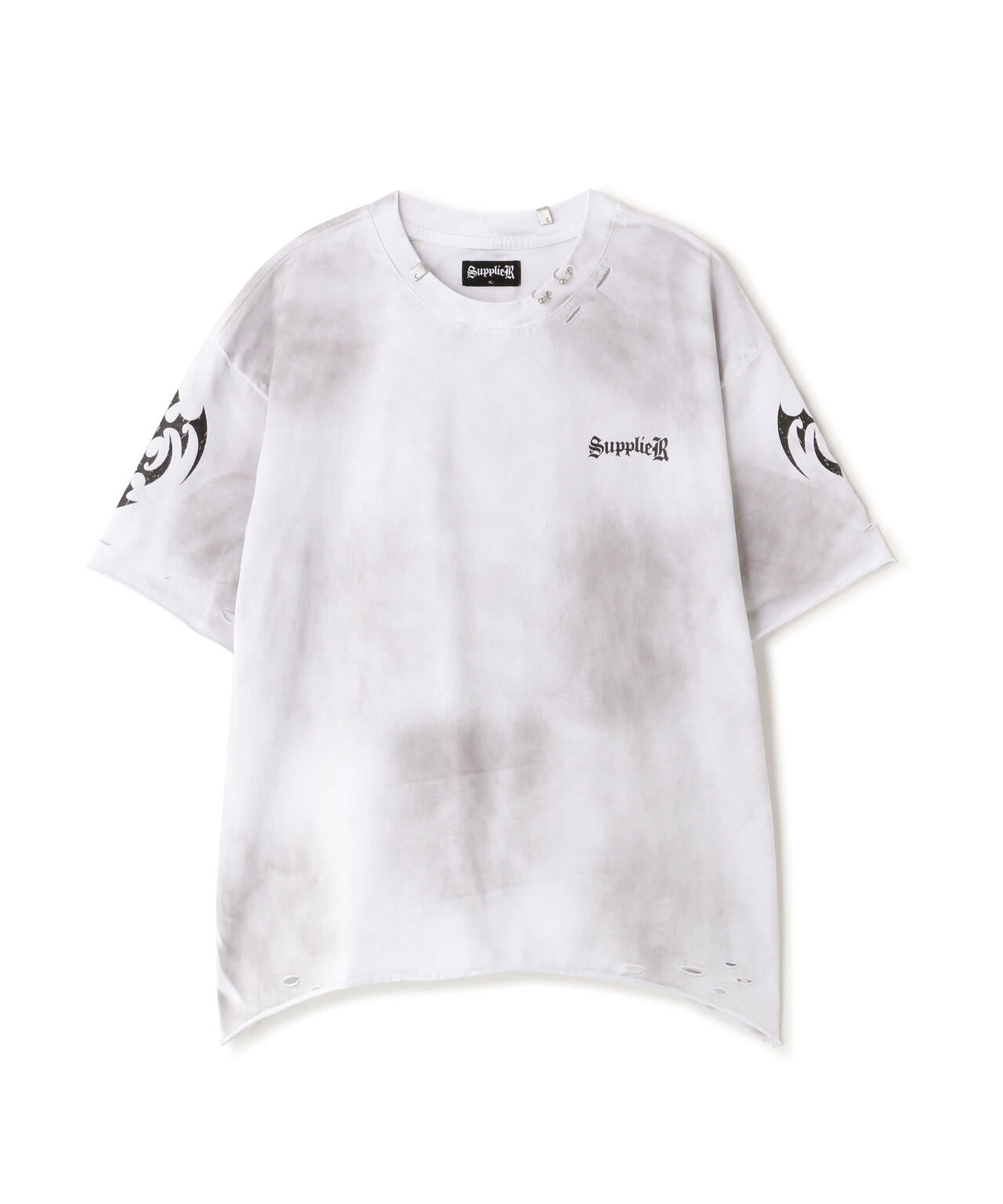 SUPPLIER/サプライヤー/Distressed Pierced Tee V2