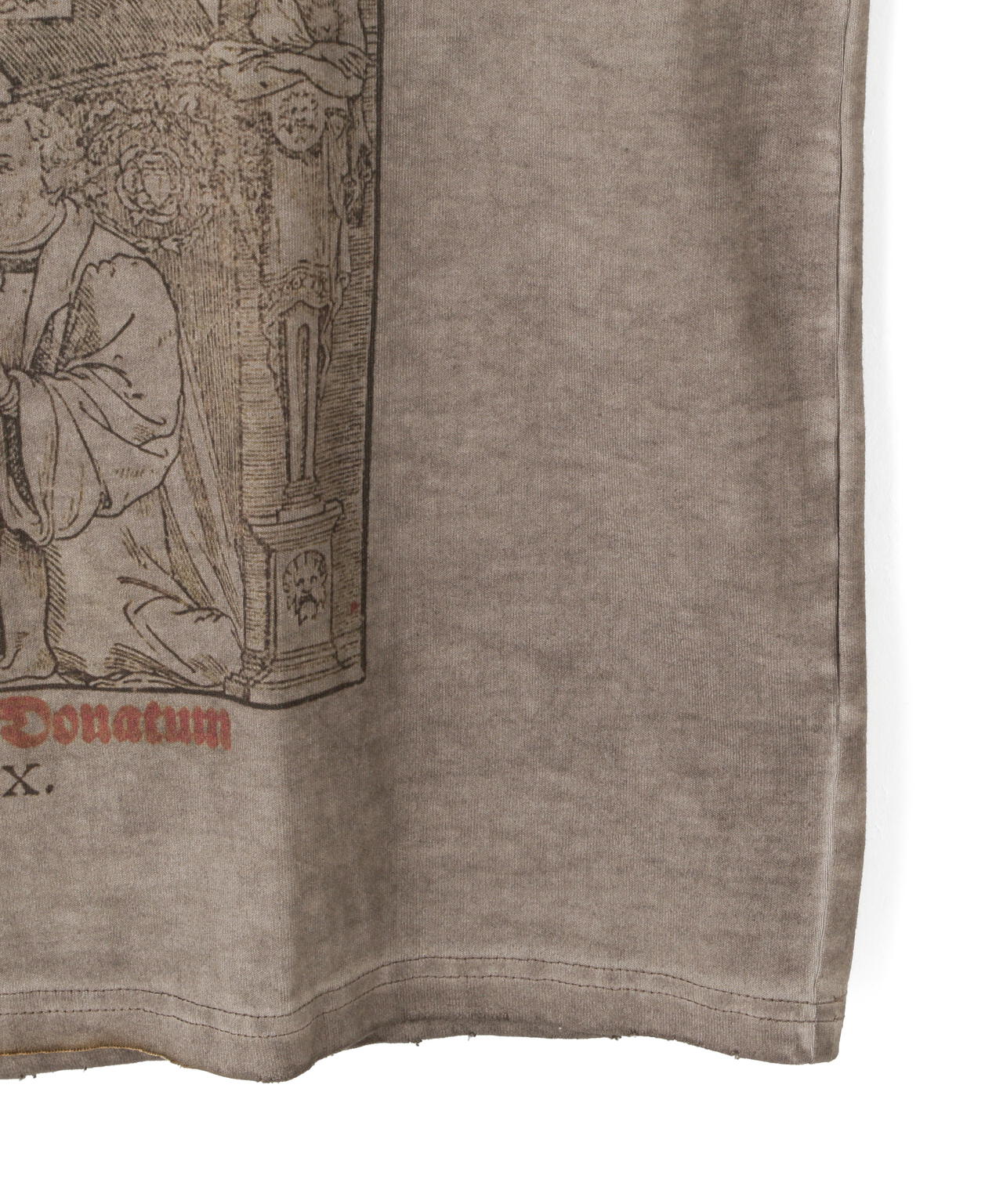 DankeSchon/ダンケシェーン/SPRAY BURN S/S TEE BIBLE