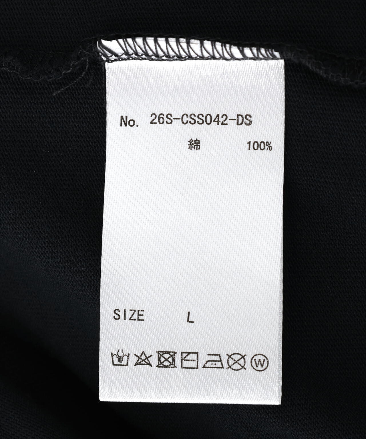 DankeSchon/ダンケシェーン/PIGMENT SPRAY S/S TEE JUST