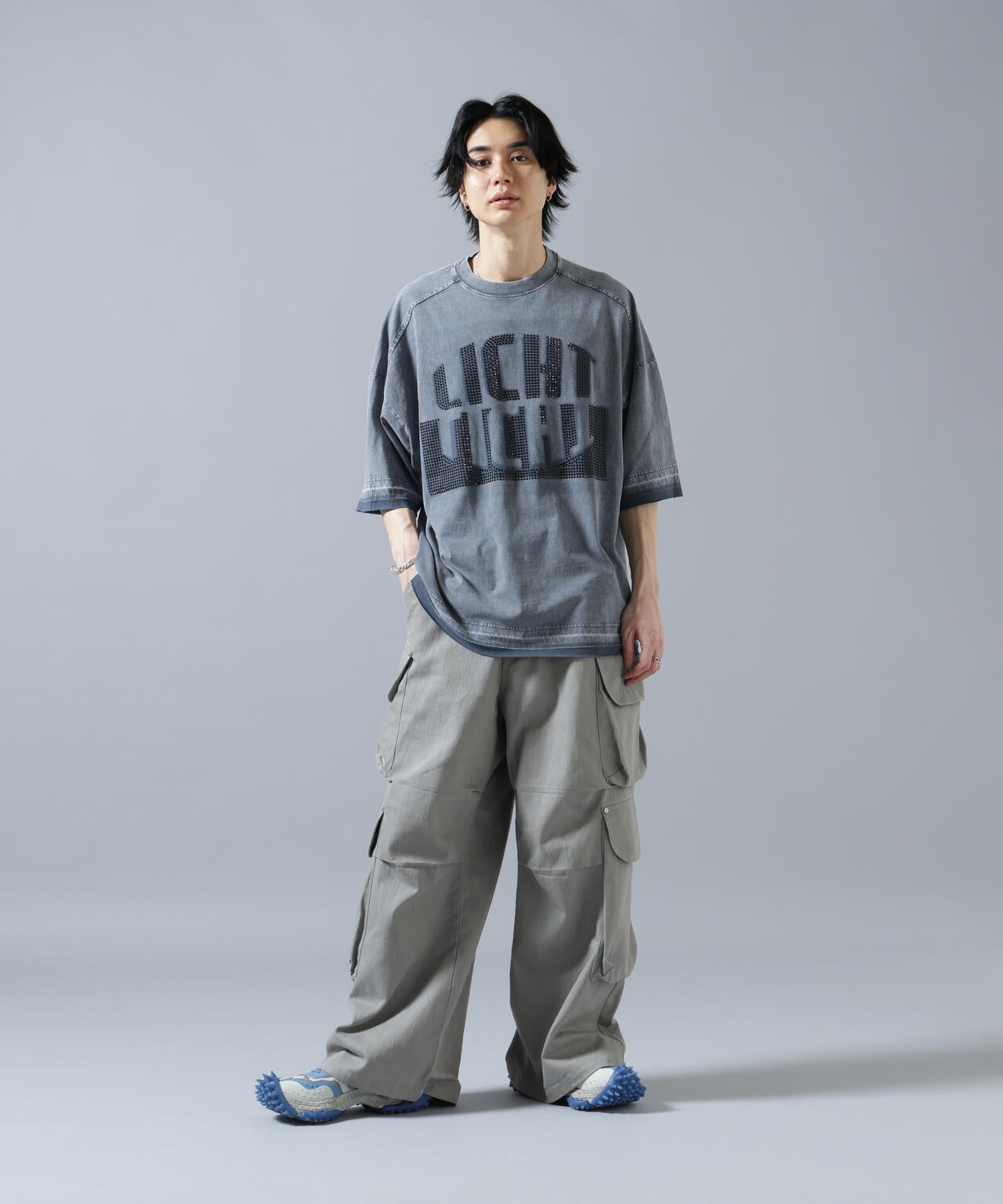 DankeSchon/ダンケシェーン/CHEMICAL S/S TEE LICHT