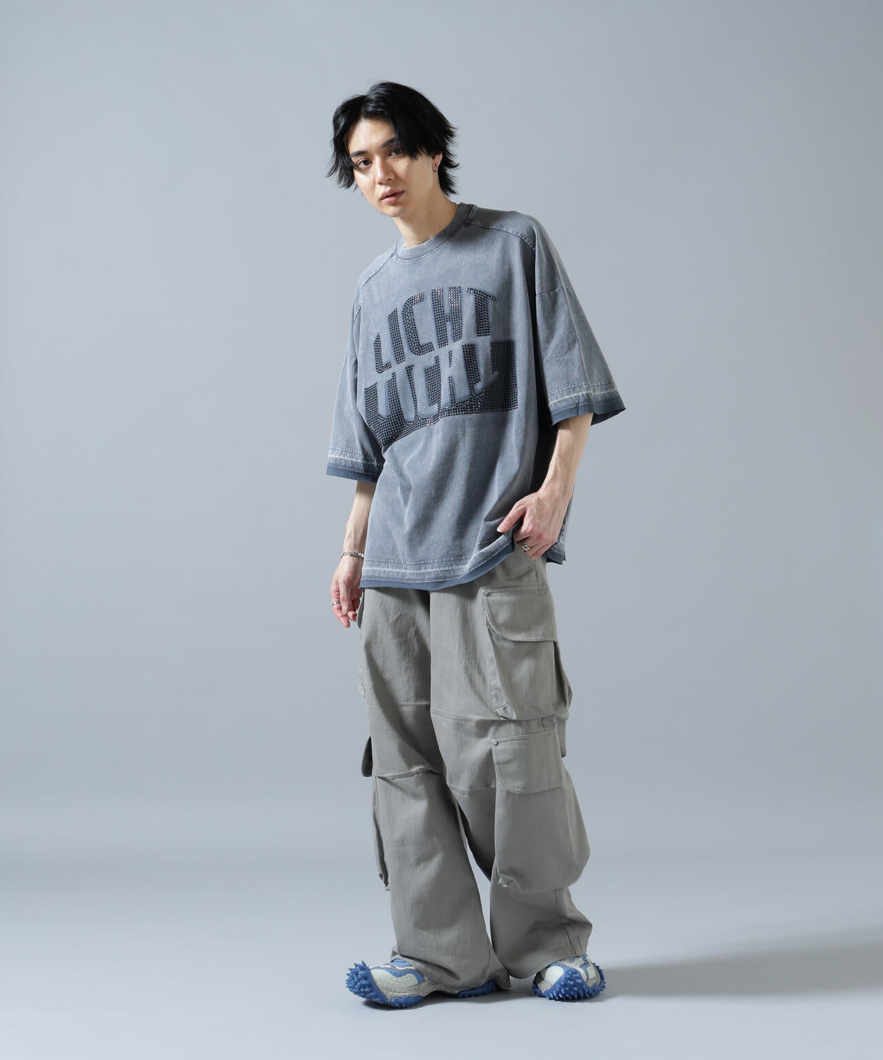DankeSchon/ダンケシェーン/CHEMICAL S/S TEE LICHT