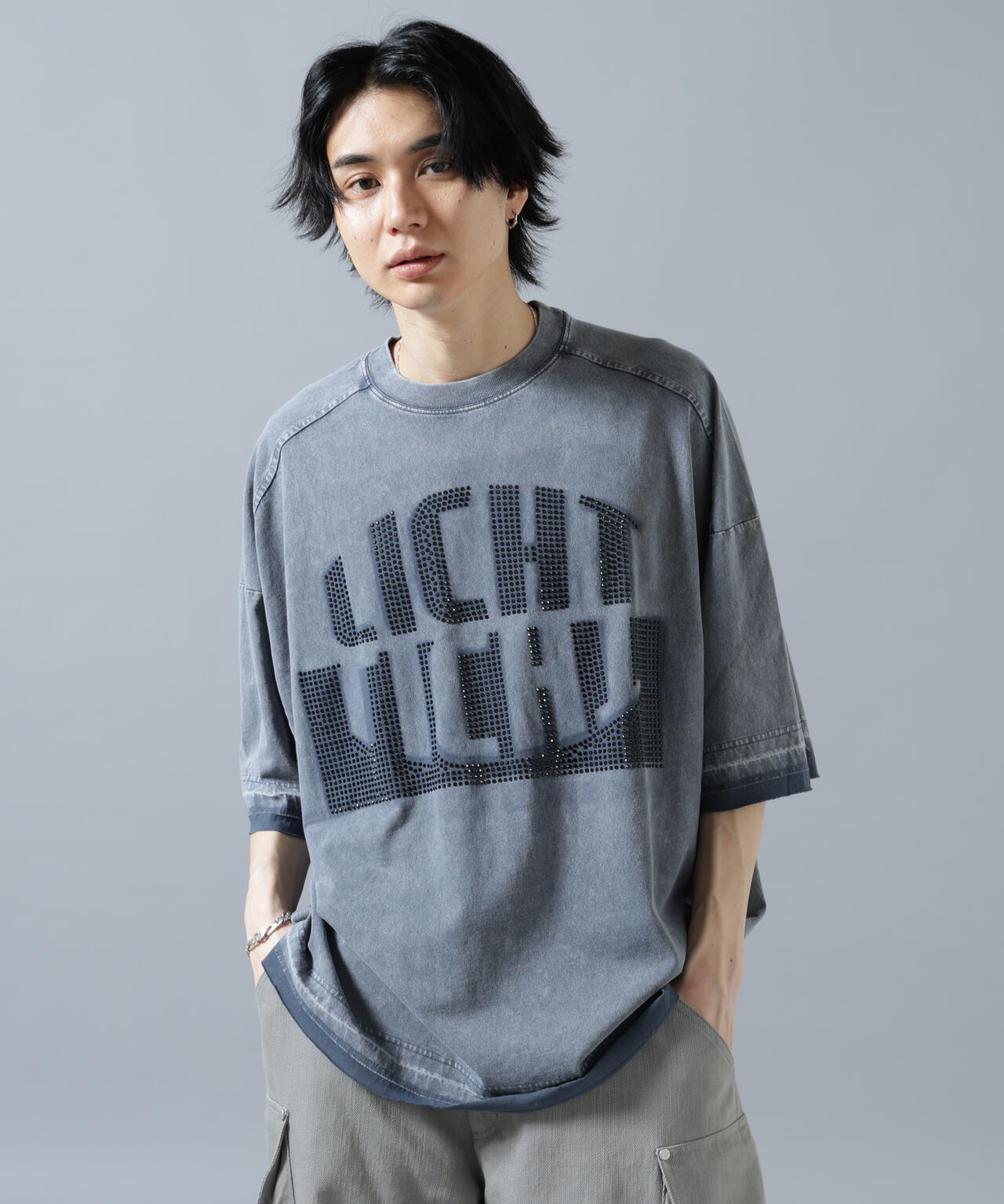 DankeSchon/ダンケシェーン/CHEMICAL S/S TEE LICHT
