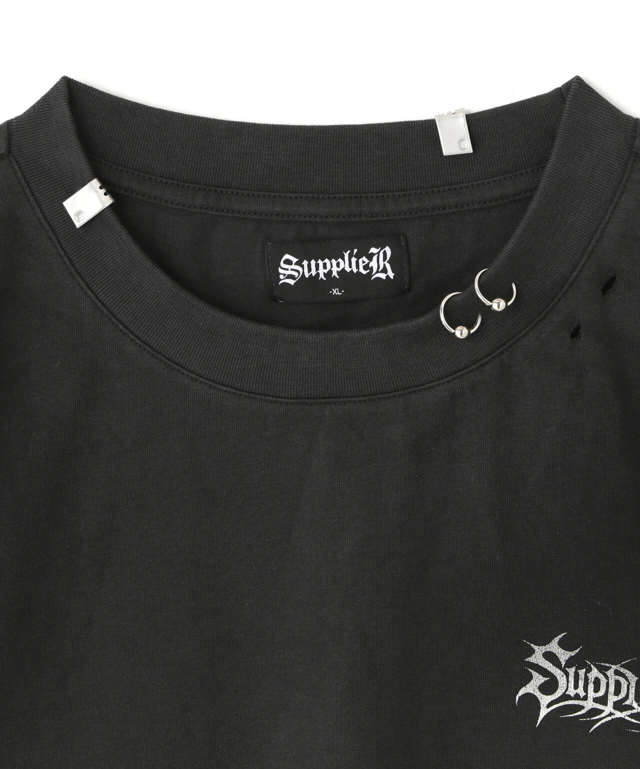 SUPPLIER/サプライヤー/Pierced Tribal Bones Tee
