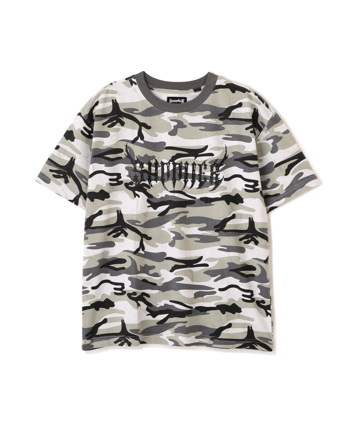 SUPPLIER/サプライヤー/LHP別注 Rhinestone Fire Bones Tee