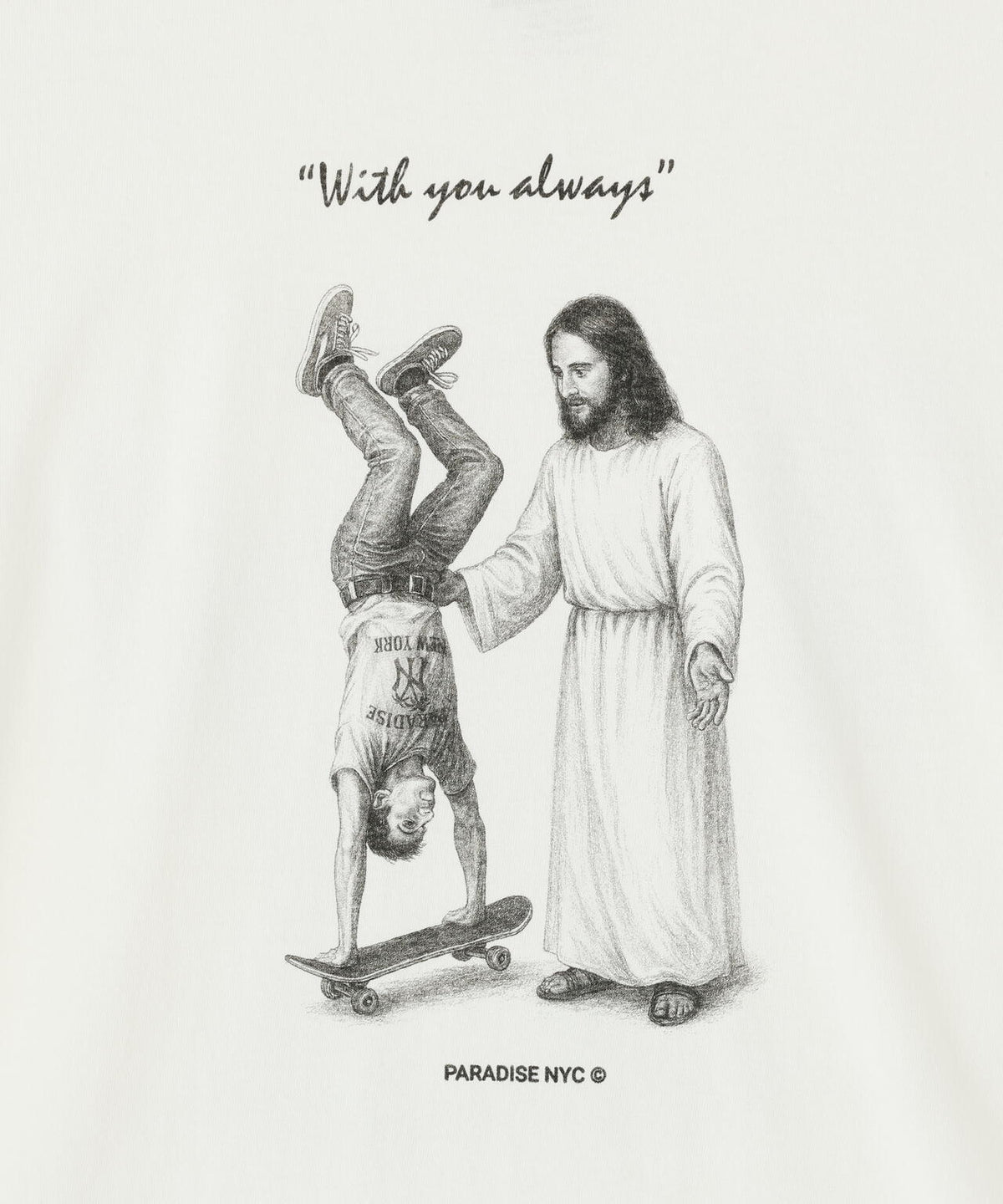 Paradise NYC/パラダイスニューヨーク/WITH YOU ALWAYS SS TEE