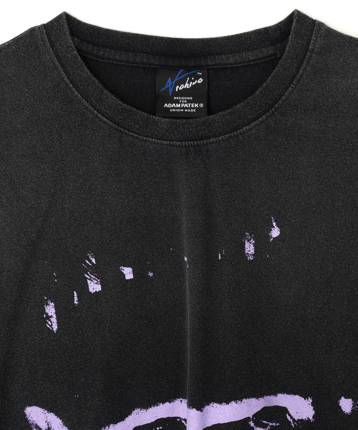 ADAMPATEK/アダムパテック/FRANKENSTEIN FACE PRINT T
