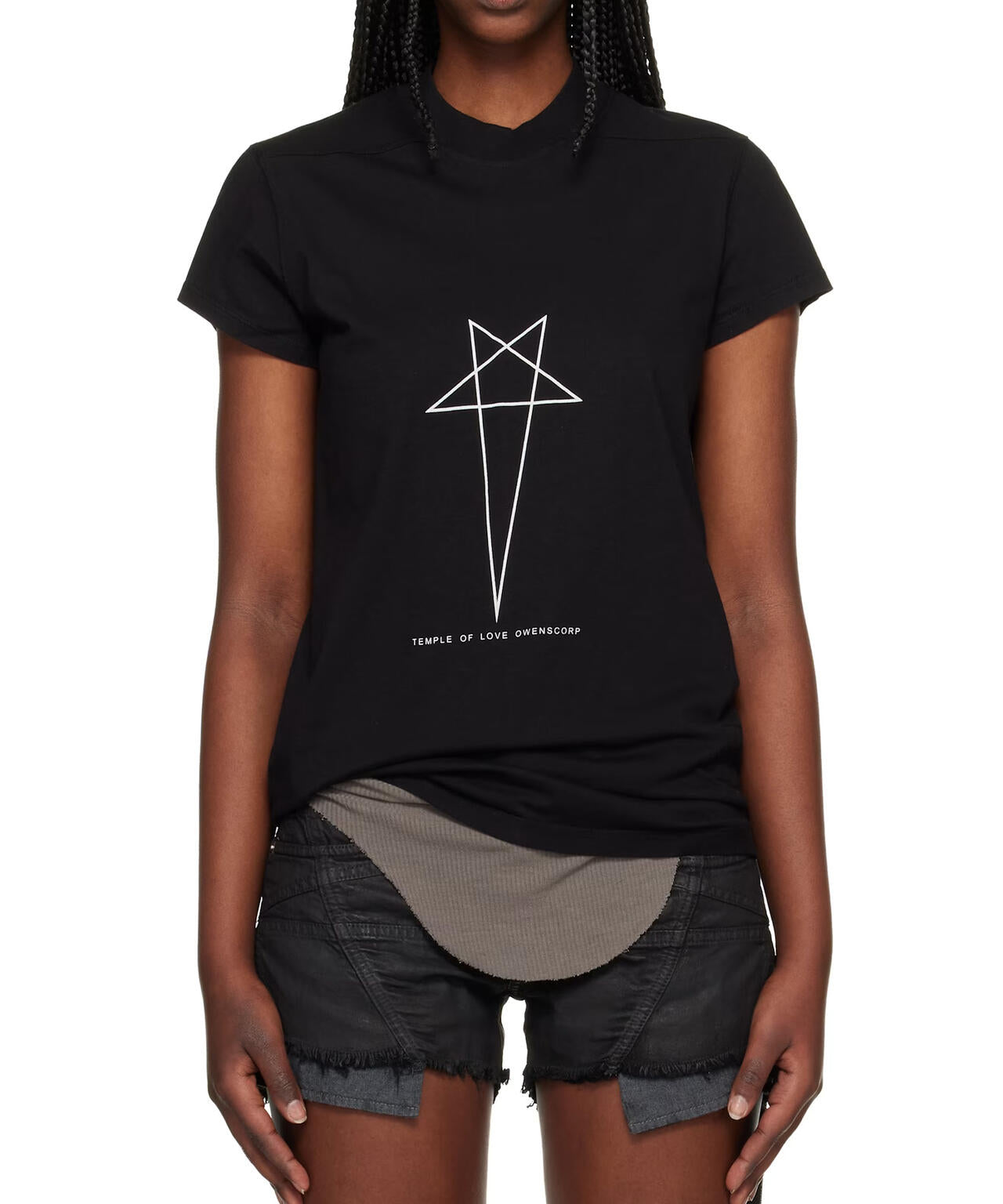 Rick Owens DRKSHDW/リックオウエンス ダークシャドウ/SMALL LEVEL T