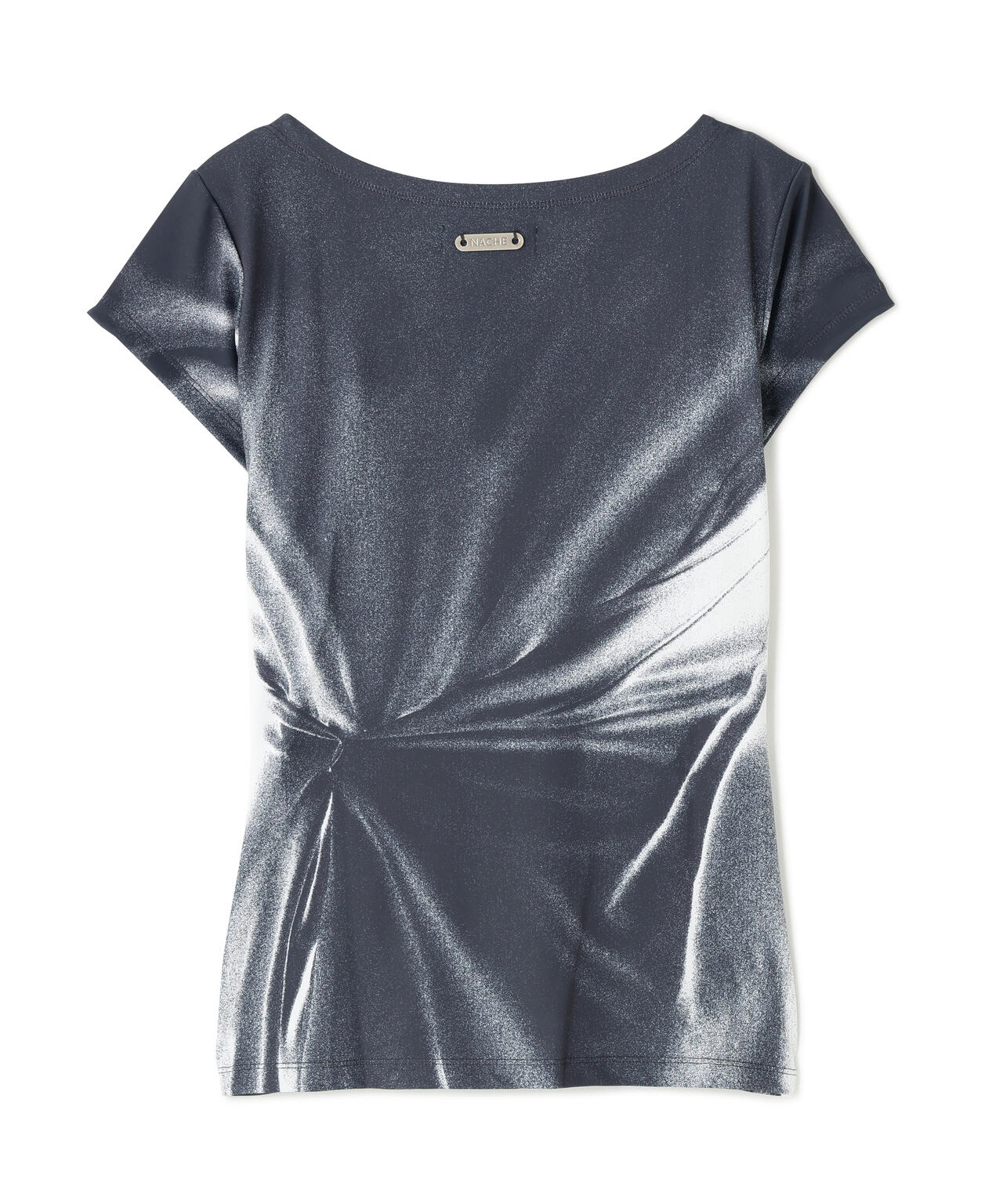 NACHE/ナチェ/PEARL NECKLACE PRINTED T-SHIRT