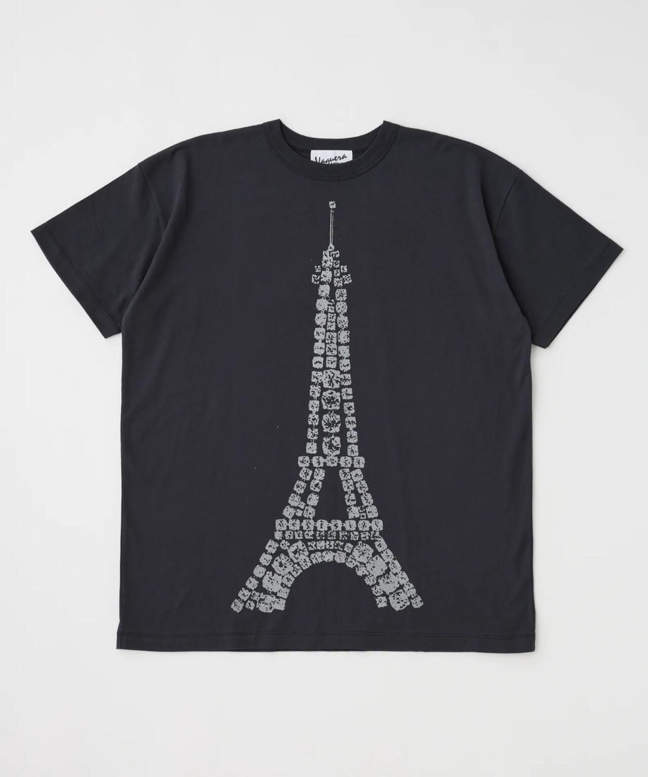 VAQUERA×MOUSSY/ヴァケラ×マウジー/VQ PARIS SYNDROME T SHIRT