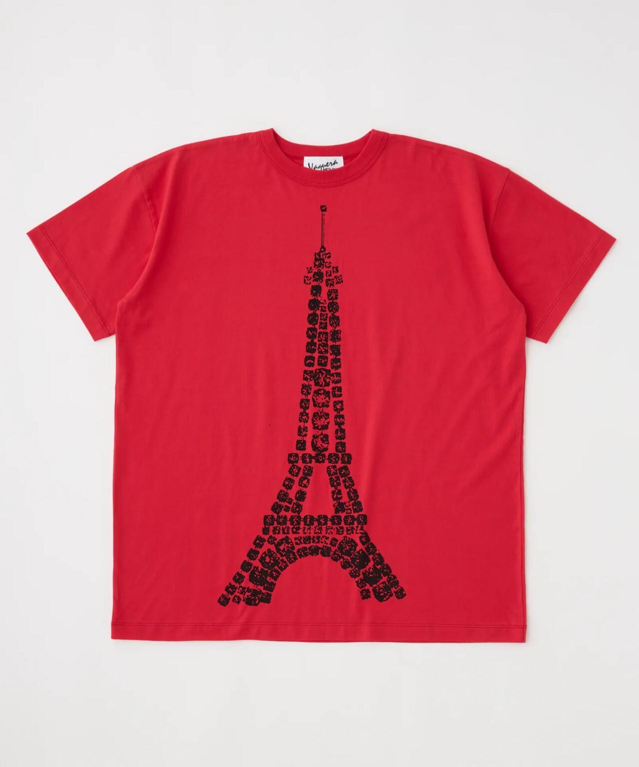 VAQUERA×MOUSSY/ヴァケラ×マウジー/VQ PARIS SYNDROME T SHIRT
