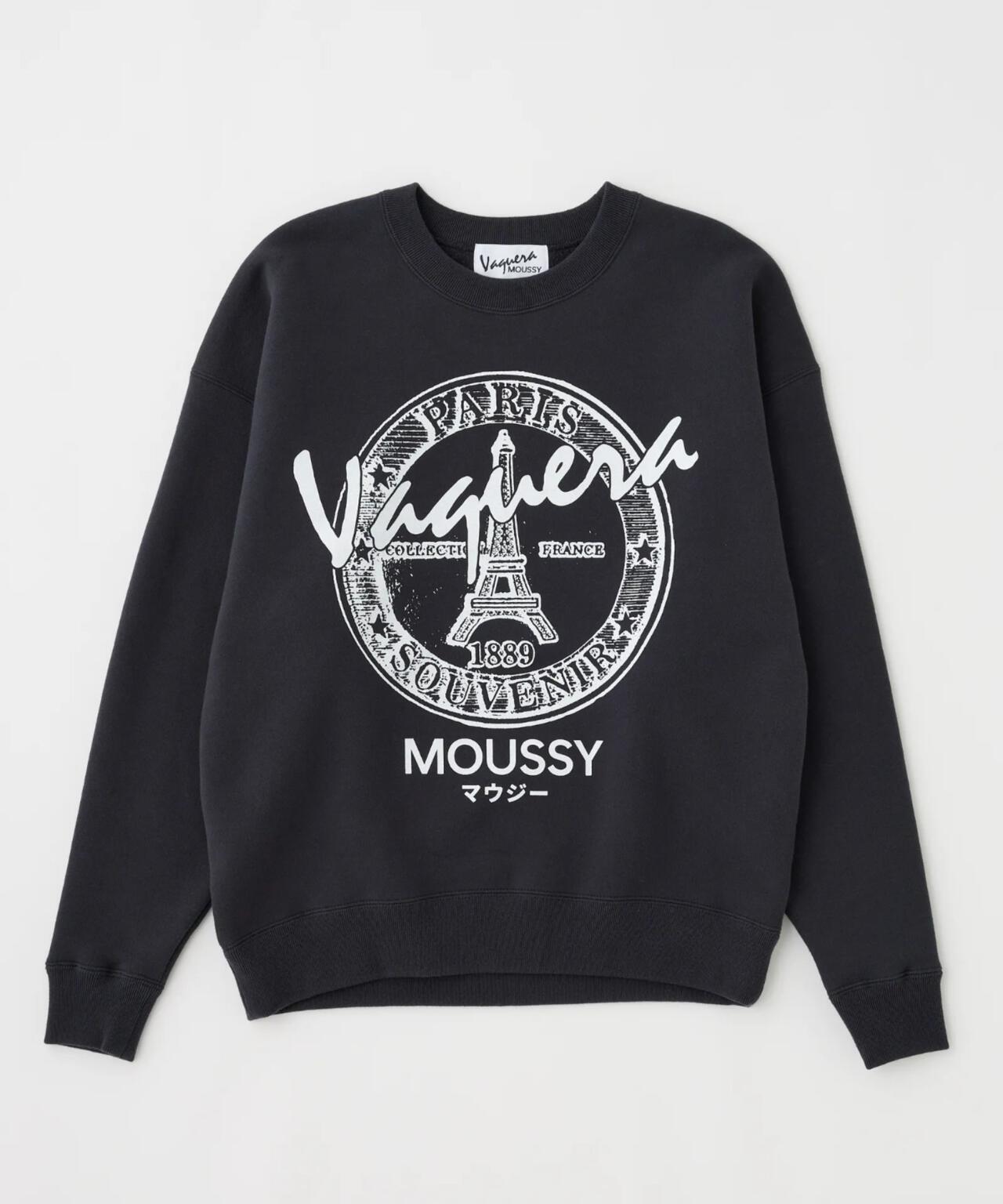 VAQUERA×MOUSSY/ヴァケラ×マウジー/VQ OVERSIZED SWEATSHIRT