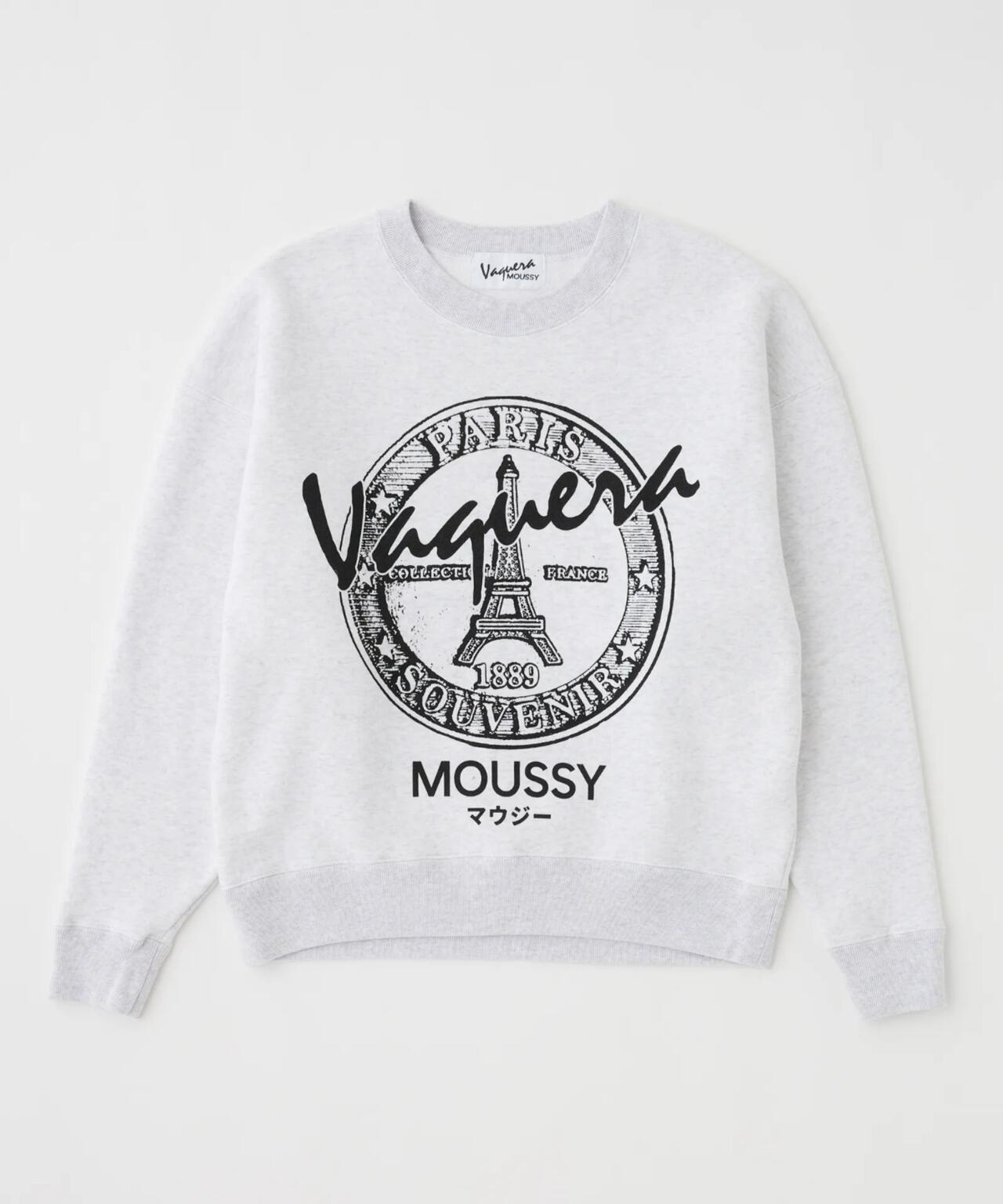 VAQUERA×MOUSSY/ヴァケラ×マウジー/VQ OVERSIZED SWEATSHIRT