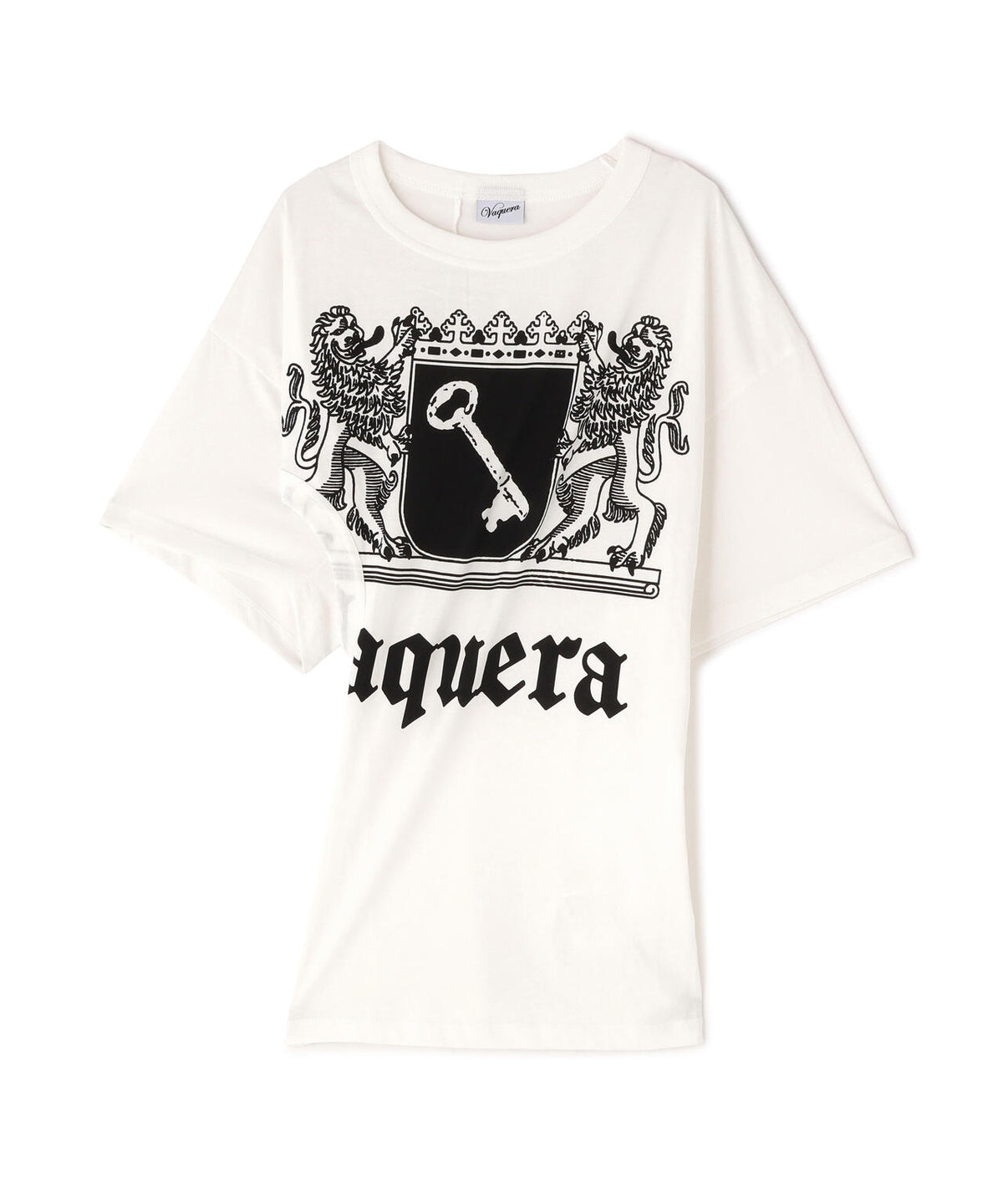 VAQUERA/ヴァケラ/WOMEN TWISTED T-SHIRT