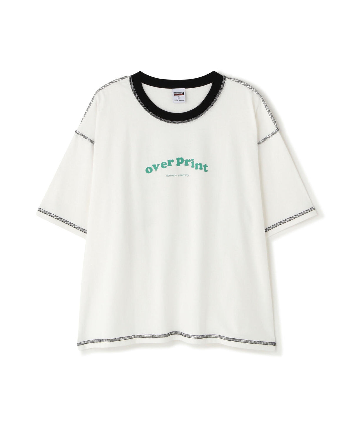 overprint/オーバープリント/SCARF TEE 2