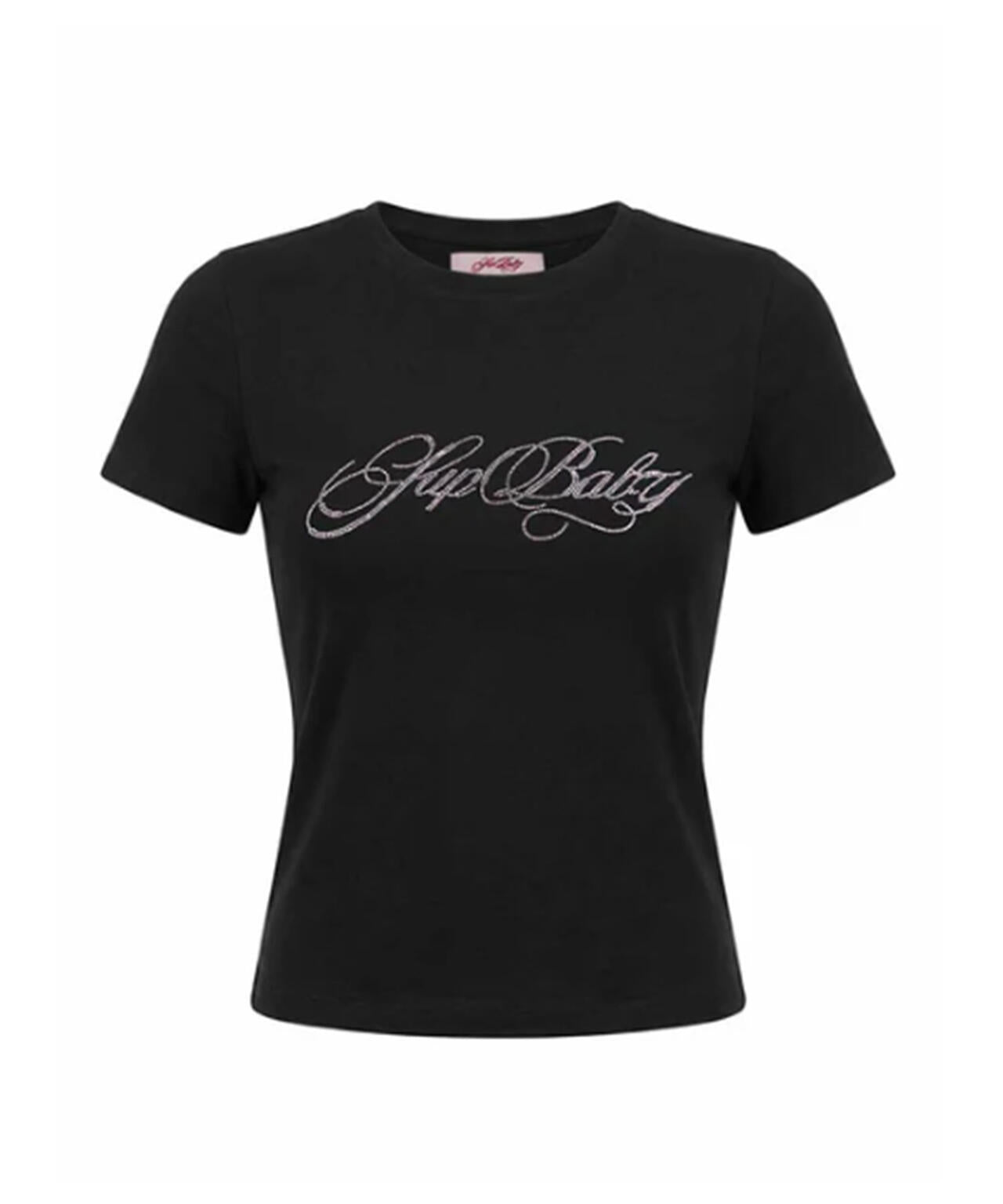 SupBaby by SUPPLIER/サプベビー バイ サプライヤー/Rhinestone Baby Logo Tee
