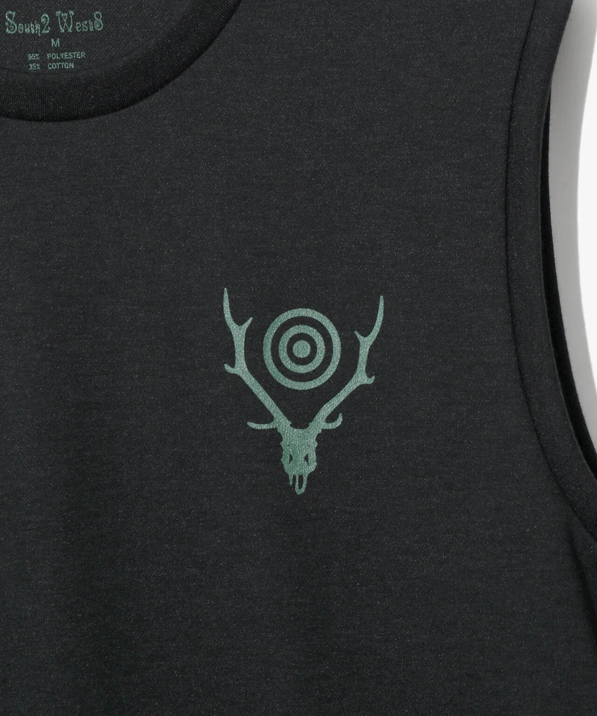 SOUTH2 WEST8/サウスツーウェストエイト/SLEEVELESS CREW NECK TEE - SKULL&TARGET