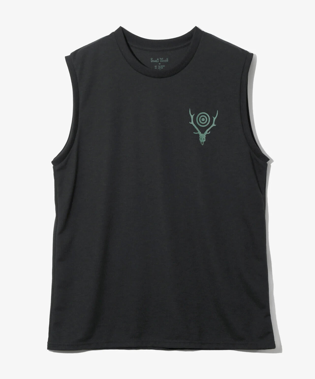 SOUTH2 WEST8/サウスツーウェストエイト/SLEEVELESS CREW NECK TEE - SKULL&TARGET