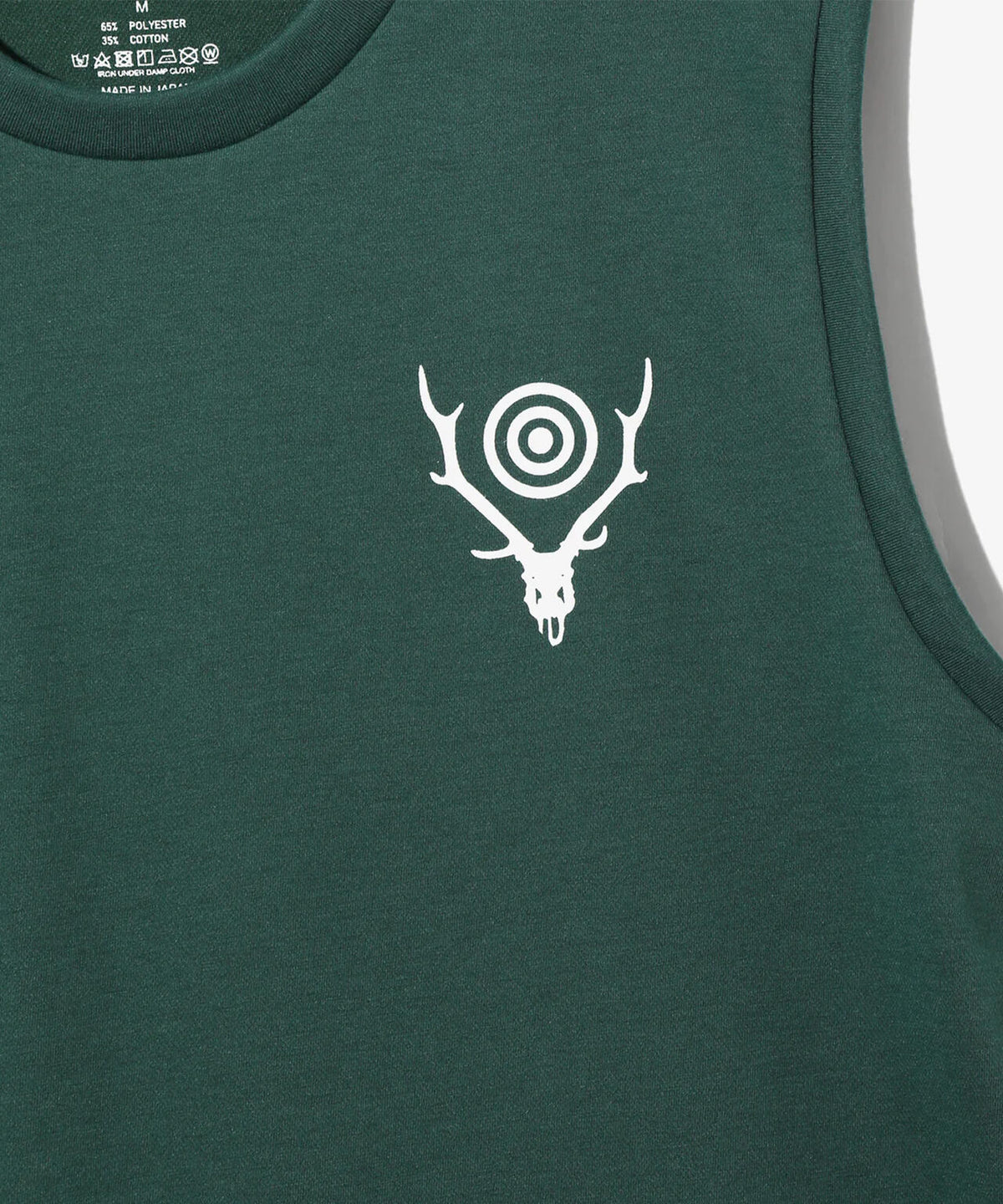 SOUTH2 WEST8/サウスツーウェストエイト/SLEEVELESS CREW NECK TEE - SKULL&TARGET