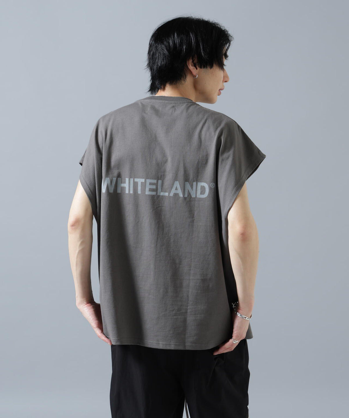 【WEB&DEPOT限定】WHITELAND/ホワイトランド/LOGO NOSLEEVES