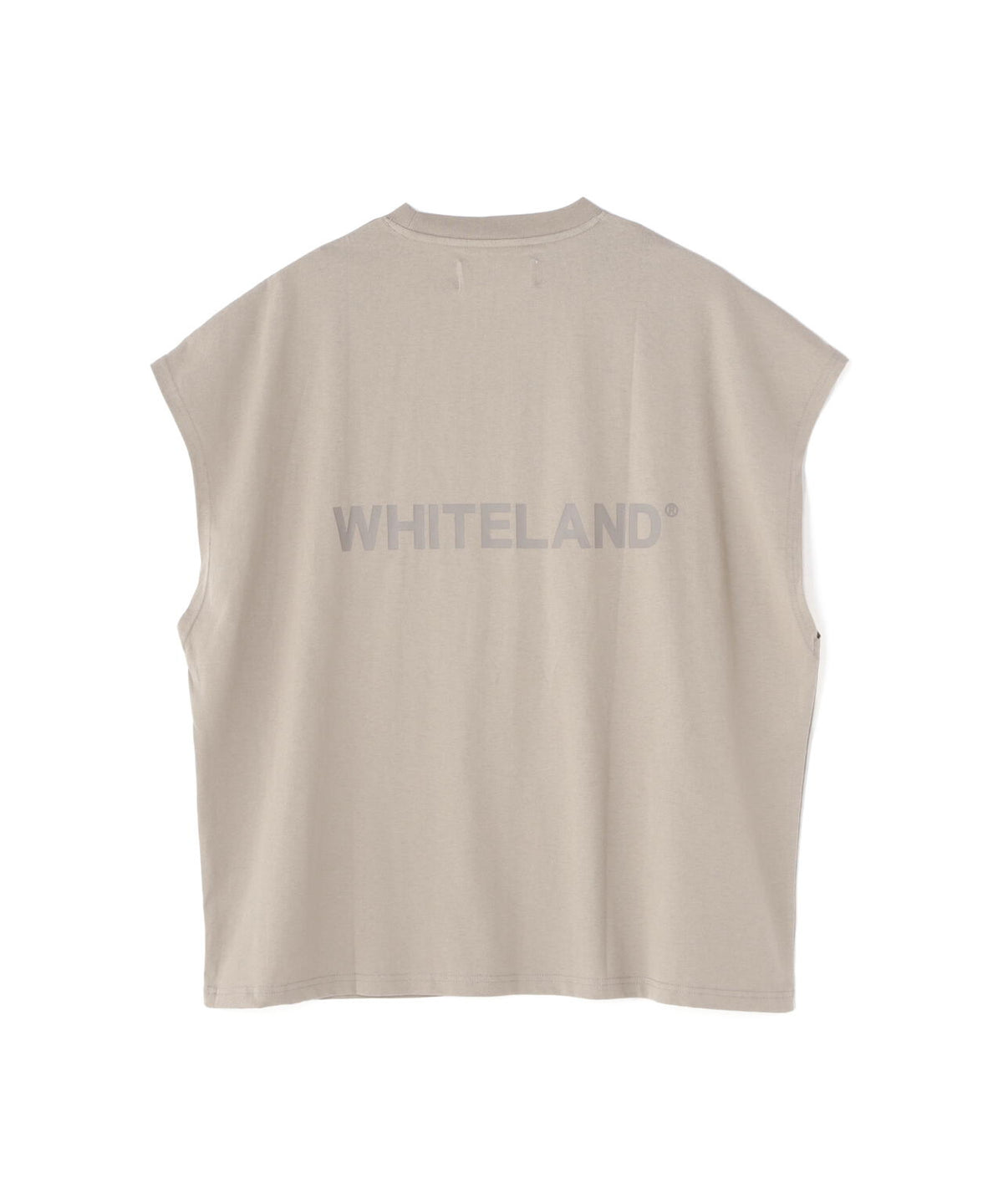 【WEB&DEPOT限定】WHITELAND/ホワイトランド/LOGO NOSLEEVES