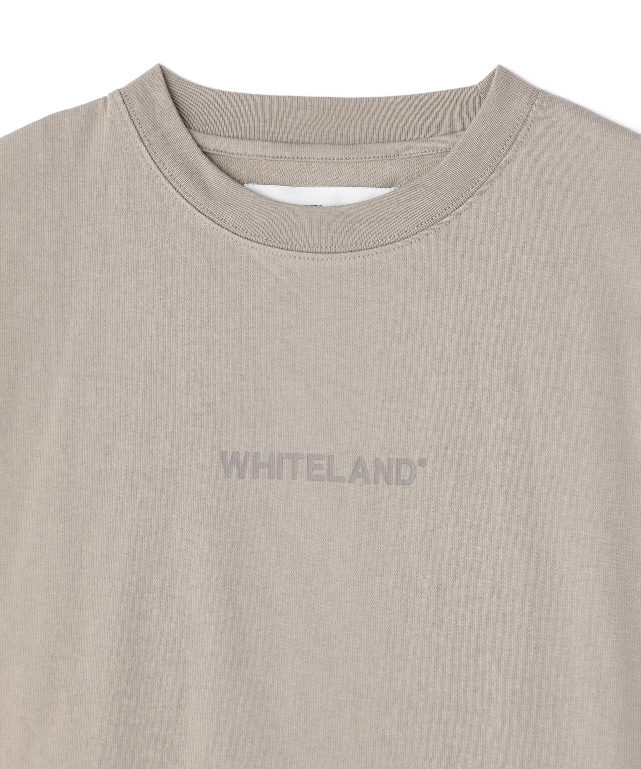 【WEB&DEPOT限定】WHITELAND/ホワイトランド/LOGO NOSLEEVES