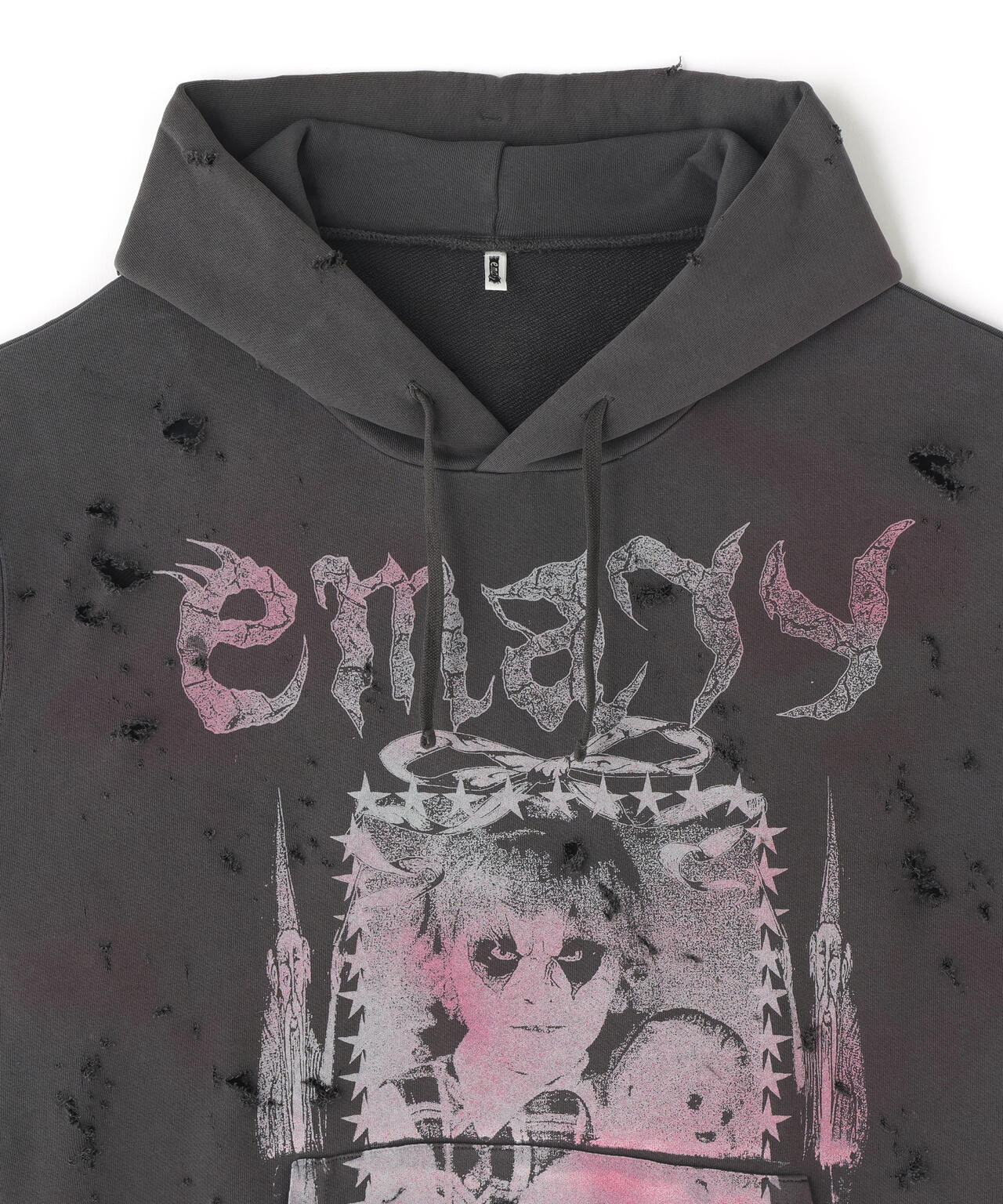 emary/エメリー/Psyco Candy Nosleeve Hoodie