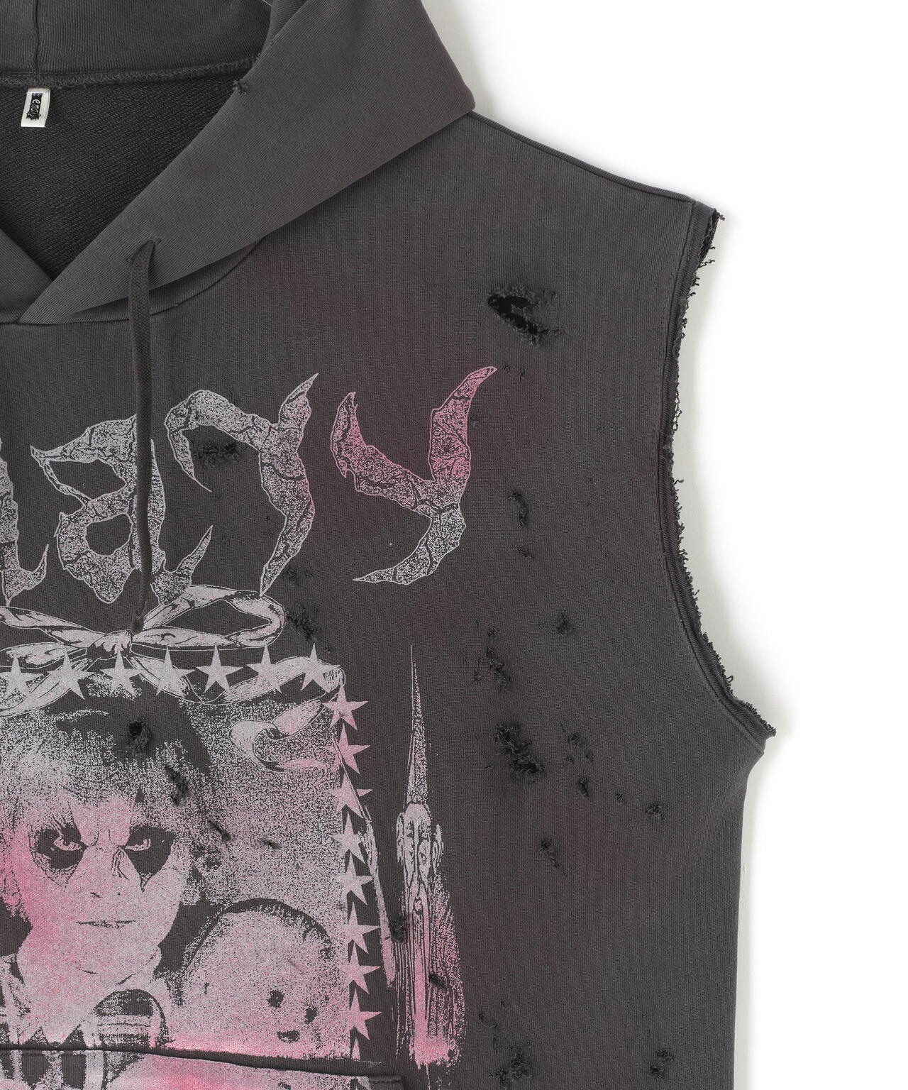 emary/エメリー/Psyco Candy Nosleeve Hoodie