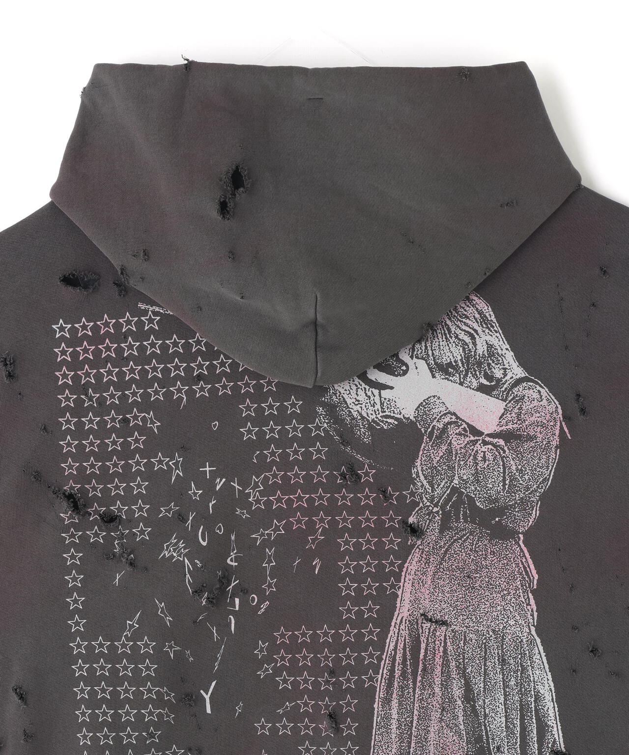 emary/エメリー/Psyco Candy Nosleeve Hoodie