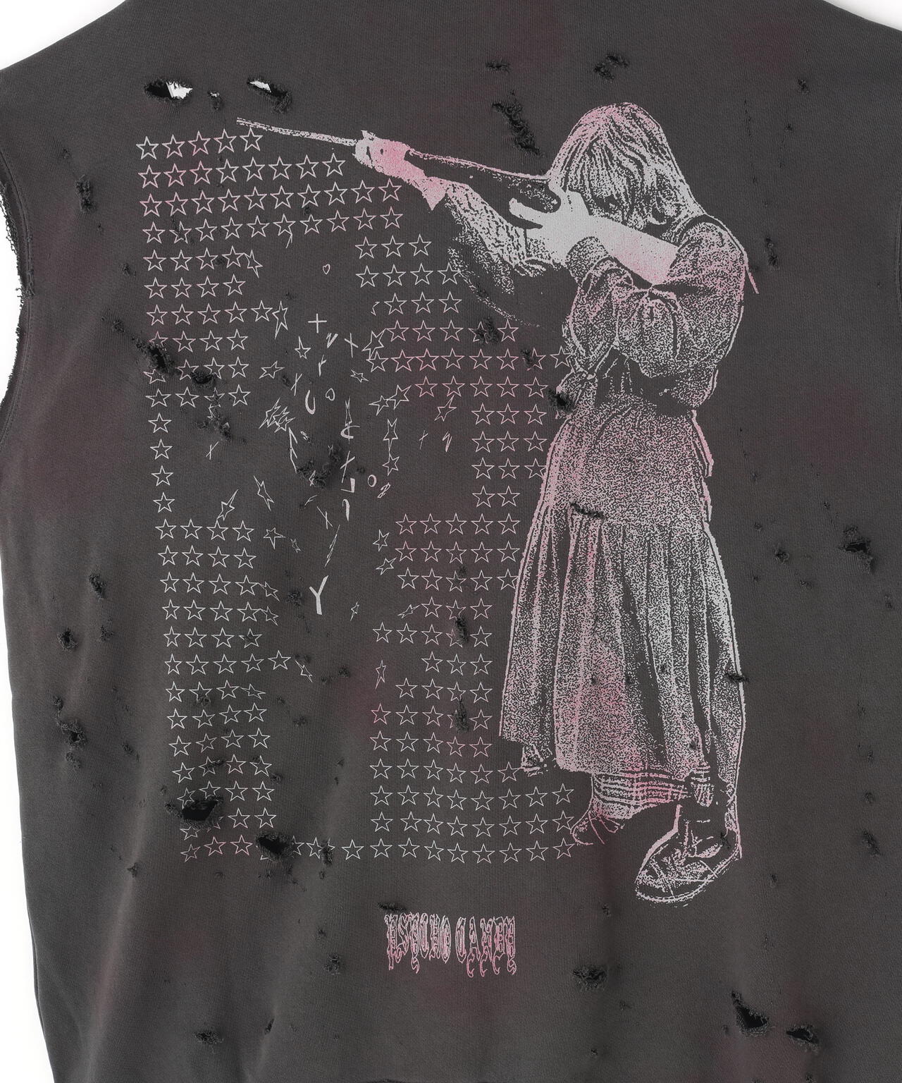 emary/エメリー/Psyco Candy Nosleeve Hoodie