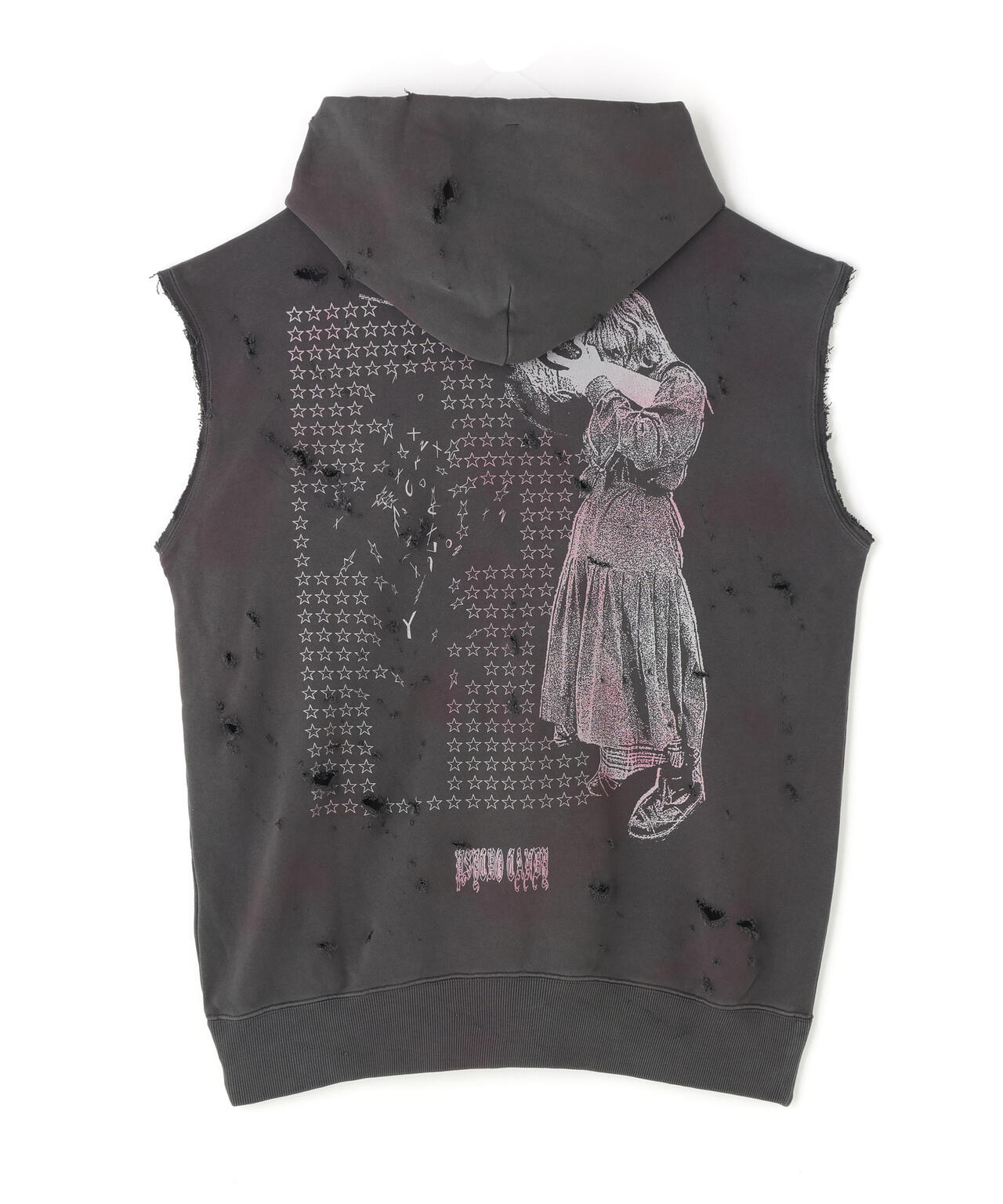 emary/エメリー/Psyco Candy Nosleeve Hoodie
