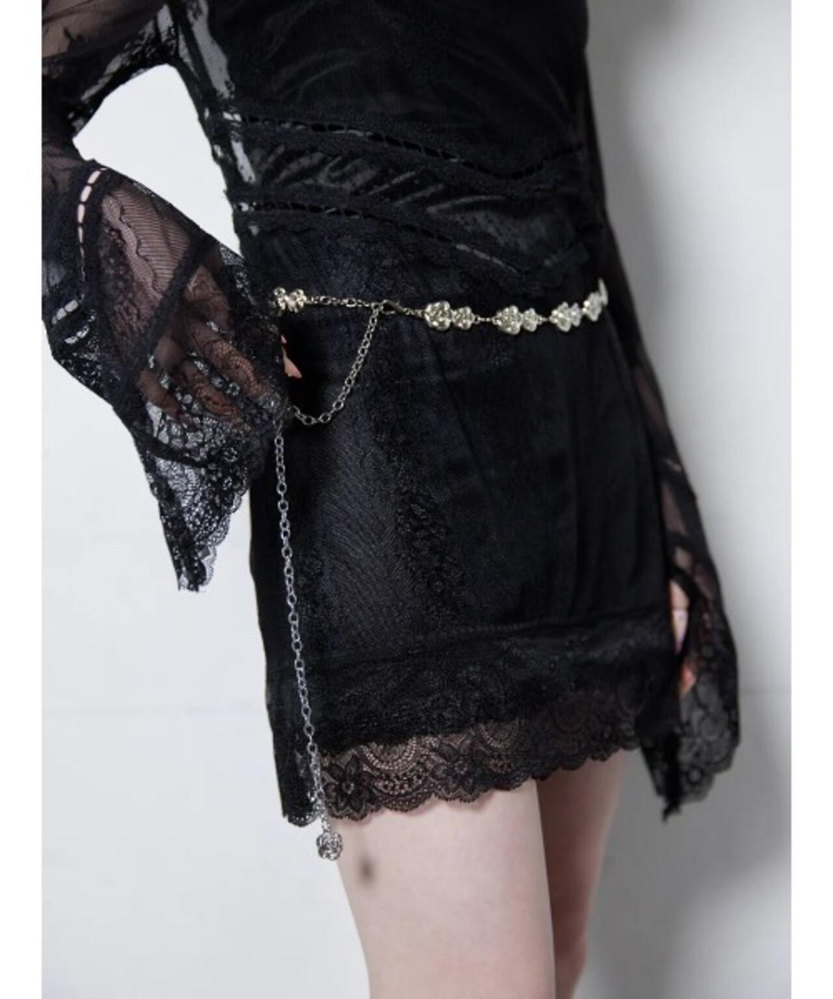 neith./ネイス/Veil-Offshoulder Dress