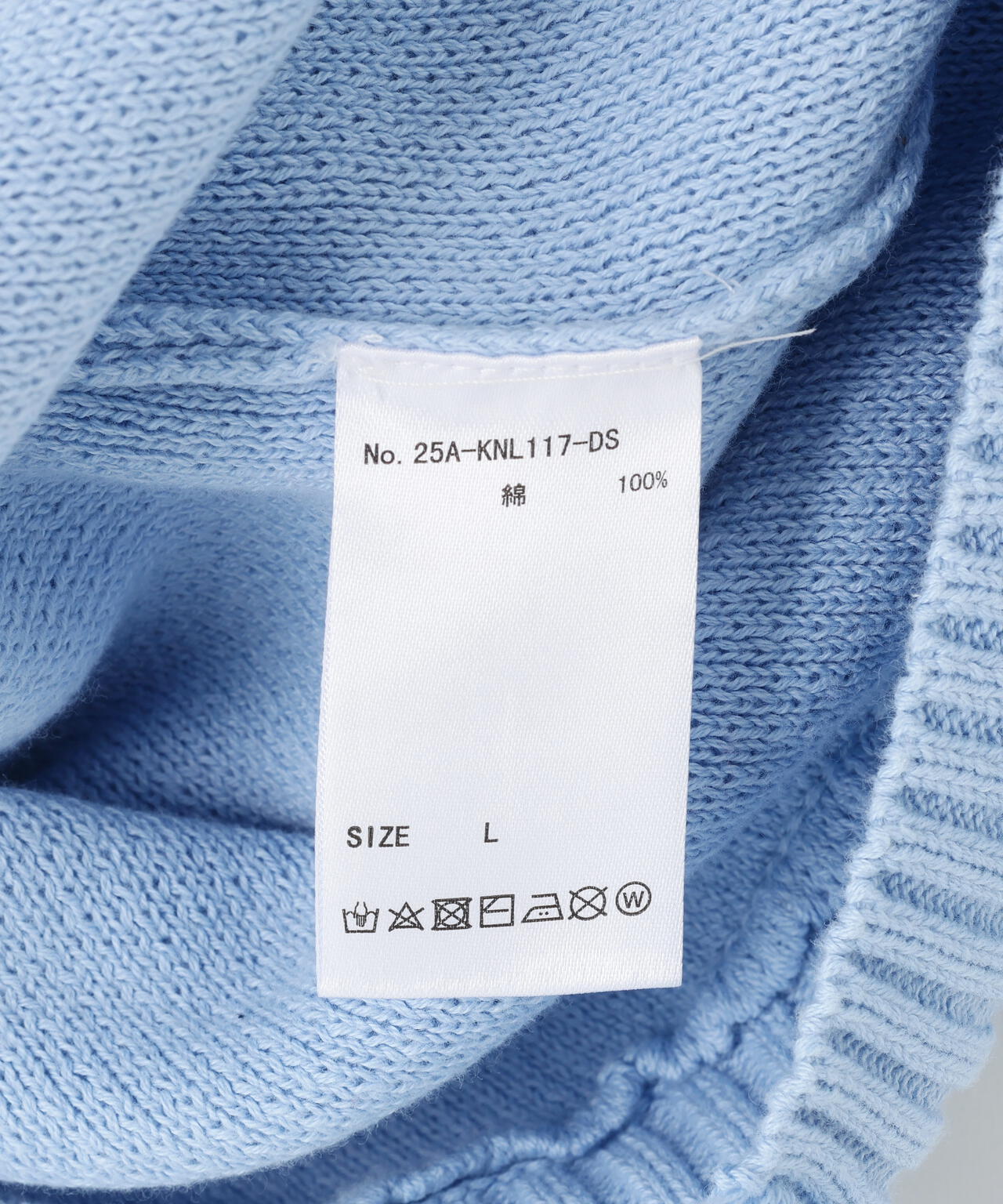 【WEB&DEPOT限定】DankeSchon/ダンケシェーン/HAND STITCH KNIT CREWNECK