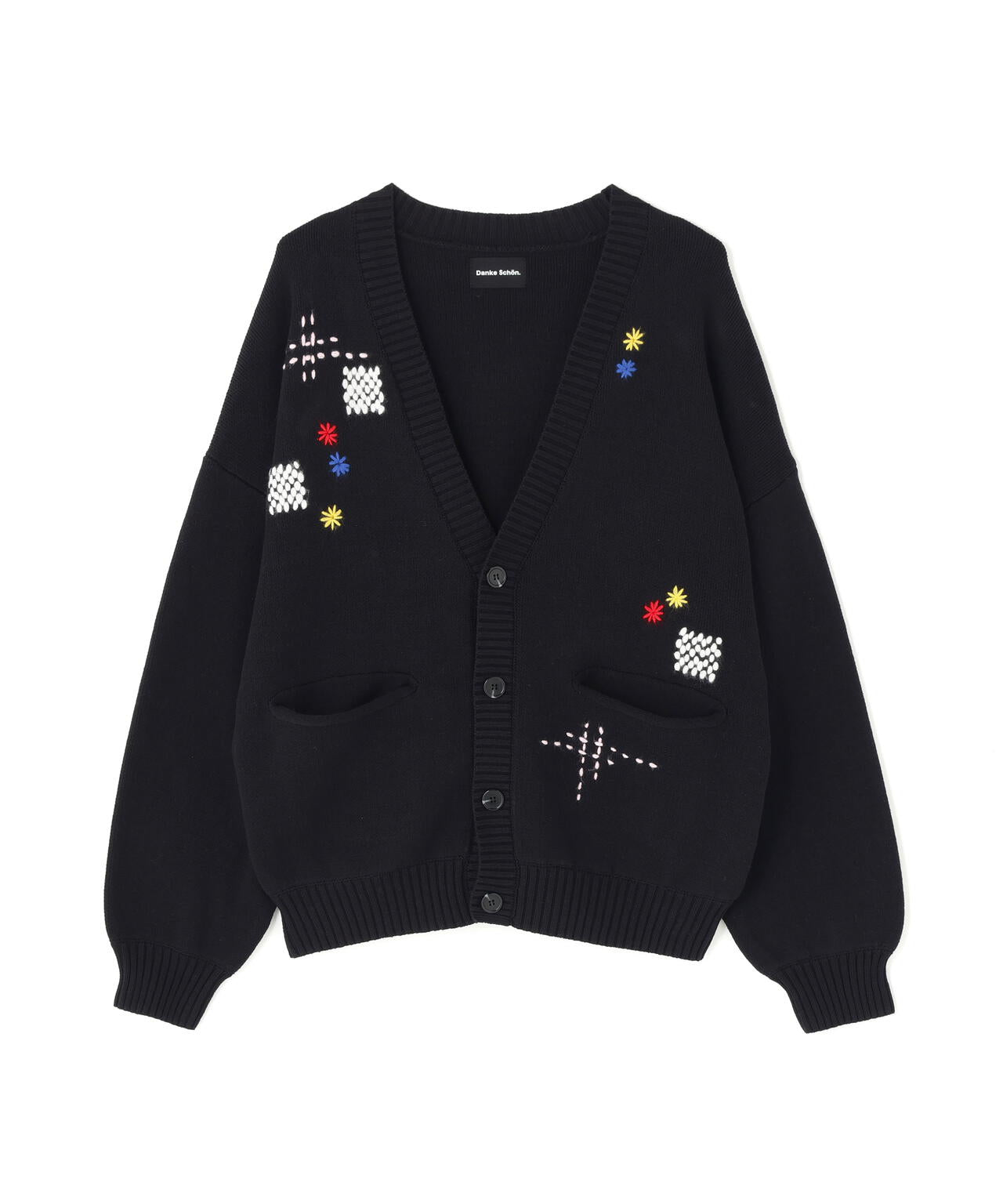 【WEB&DEPOT限定】DankeSchon/ダンケシェーン/HAND STITCH KNIT CARDIGAN