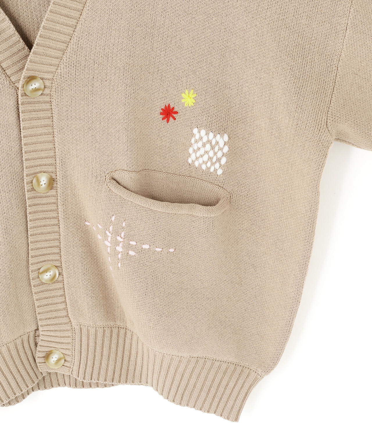【WEB&DEPOT限定】DankeSchon/ダンケシェーン/HAND STITCH KNIT CARDIGAN
