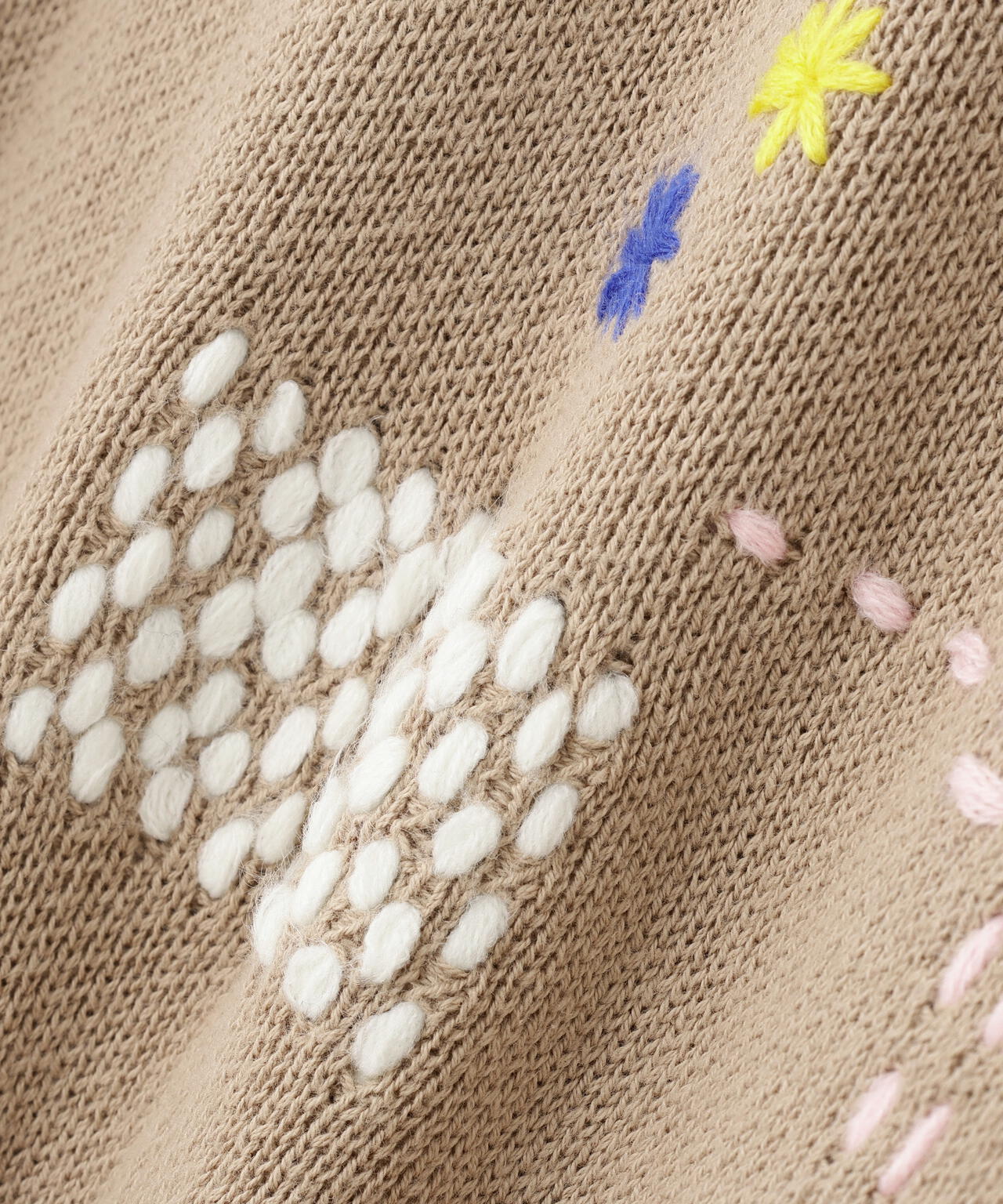 【WEB&DEPOT限定】DankeSchon/ダンケシェーン/HAND STITCH KNIT CARDIGAN