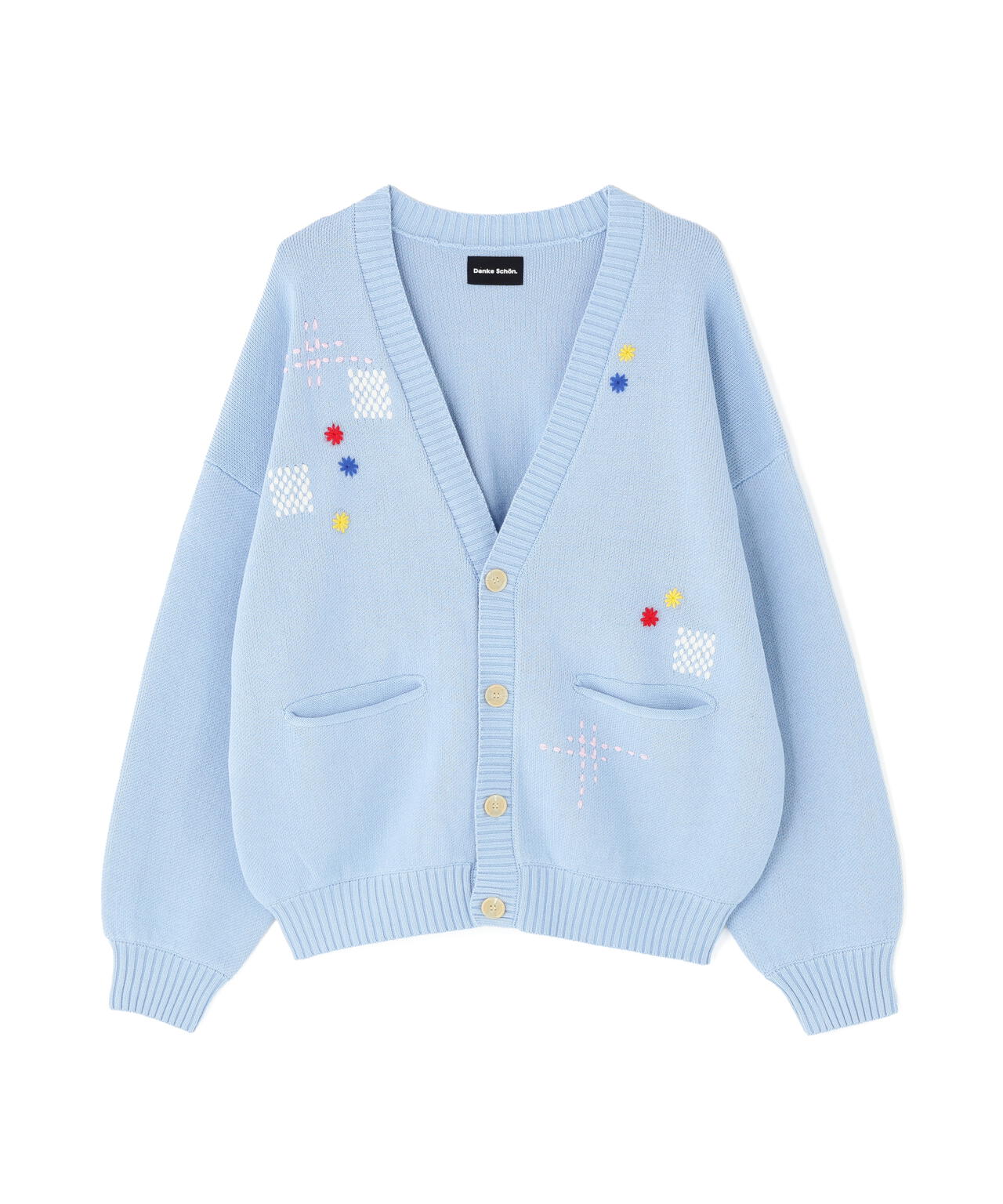 【WEB&DEPOT限定】DankeSchon/ダンケシェーン/HAND STITCH KNIT CARDIGAN