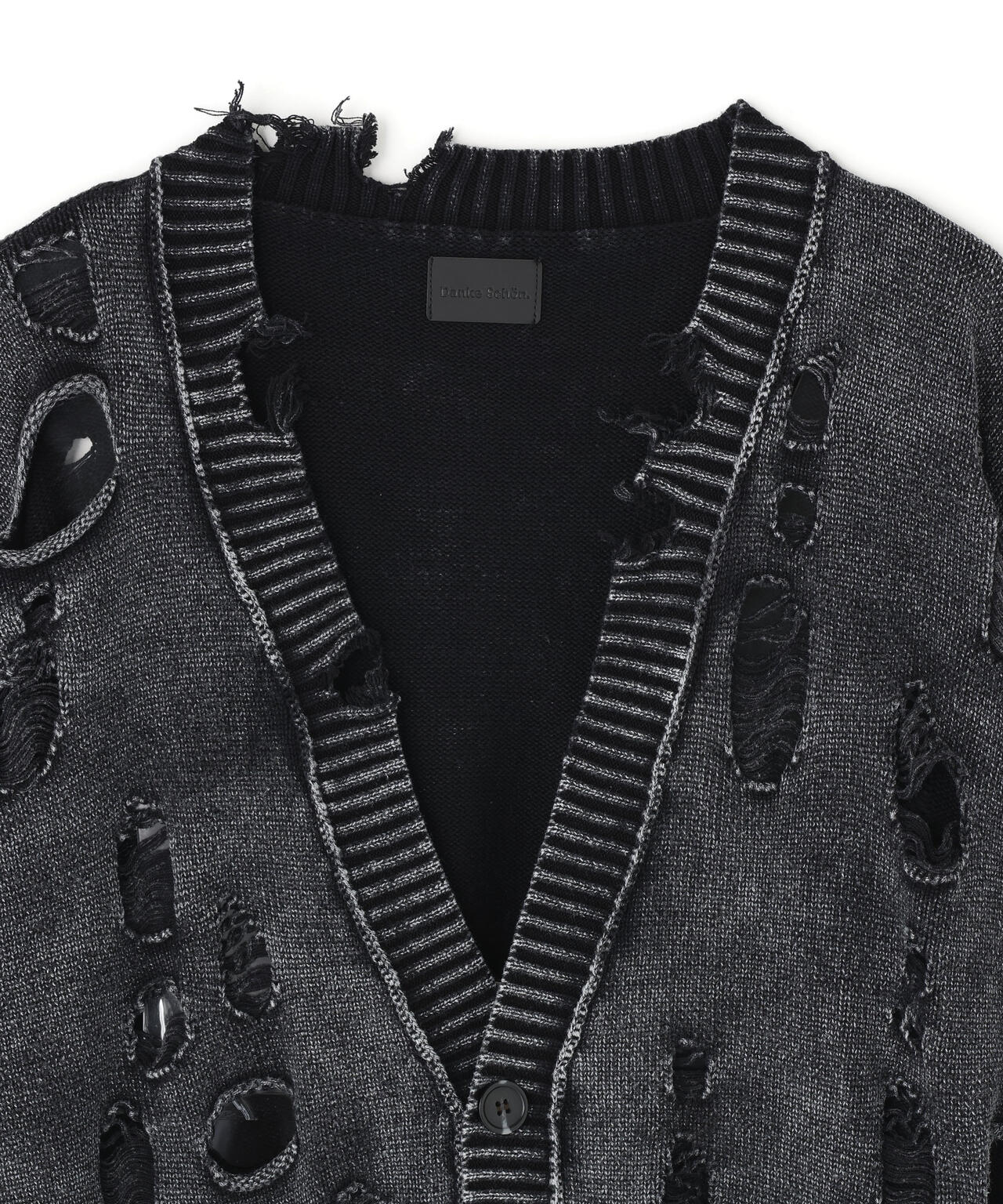 DankeSchon/ダンケシェーン/ACID WASH TENJIKU CARDIGAN