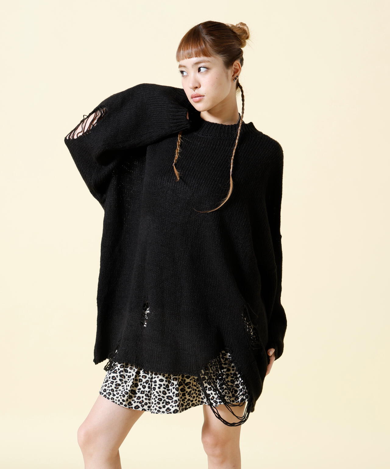 SIS/エスアイエス/Damage Knit