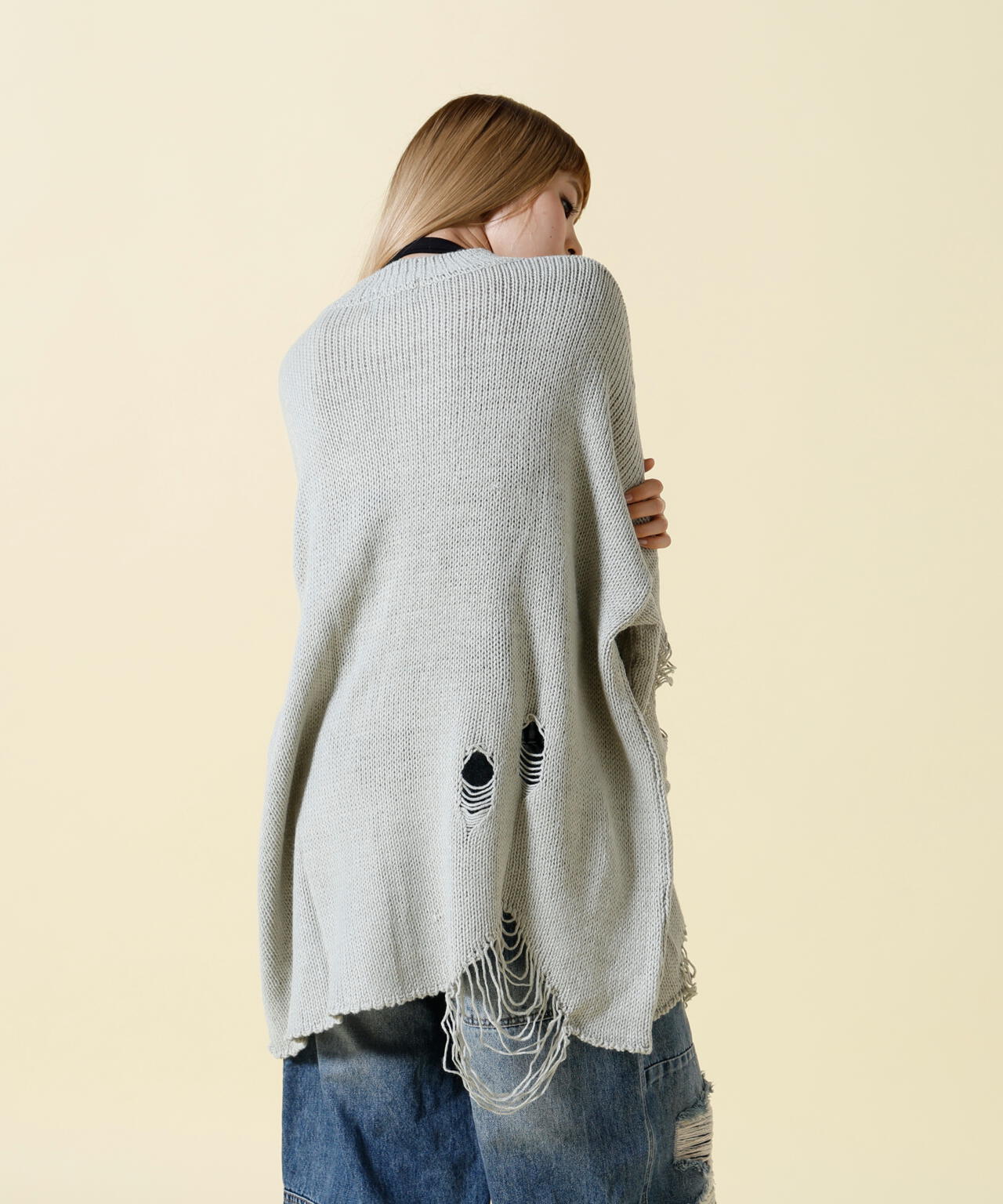 SIS/エスアイエス/Damage Knit