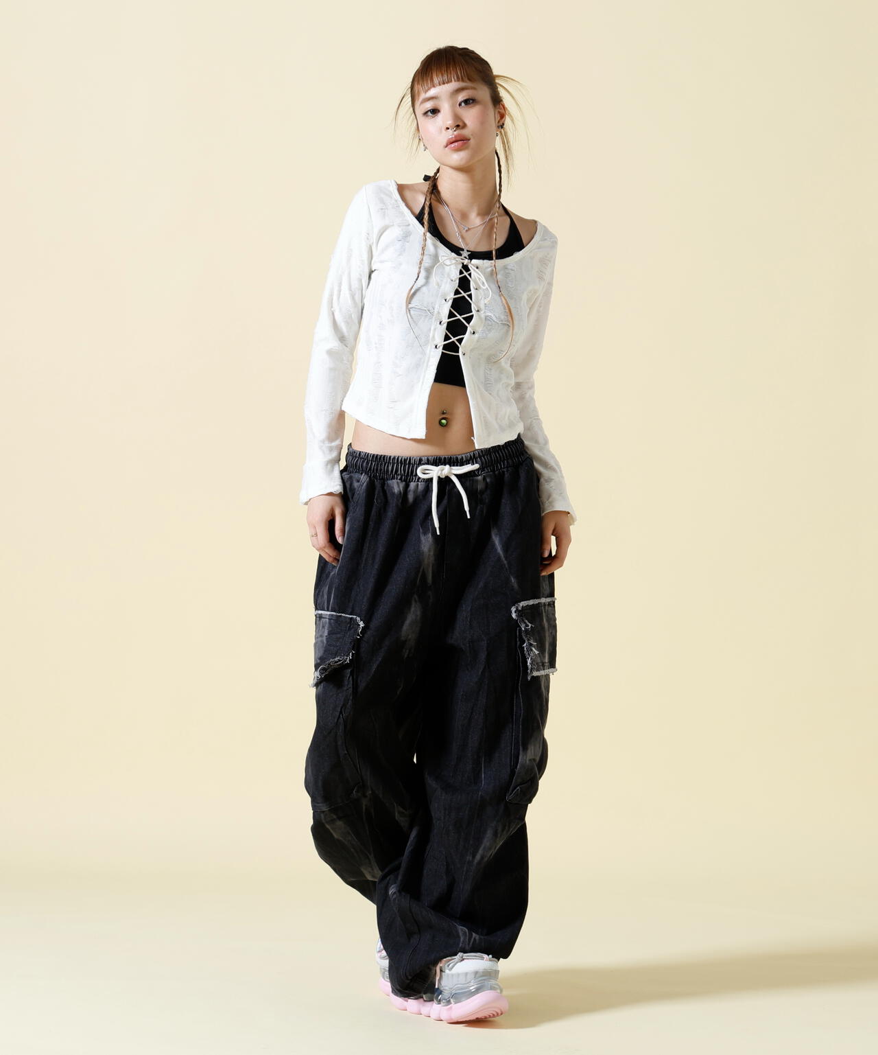SIS/エスアイエス/Damage Cardigan